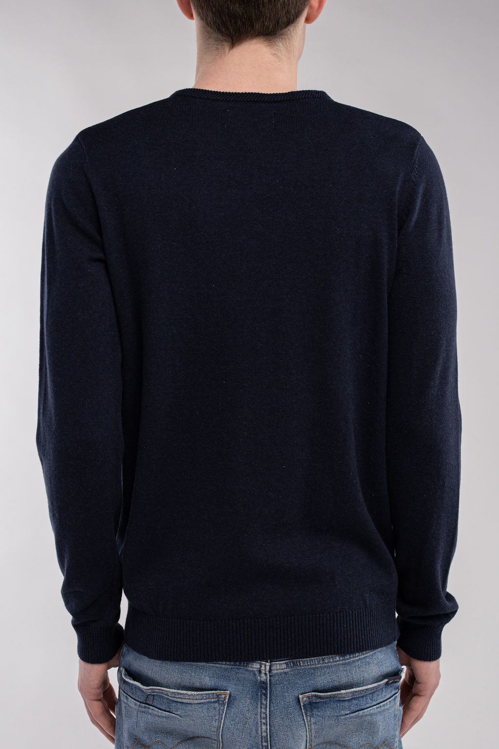 Pull col V PULSER 3 TOTAL NAVY CHINE