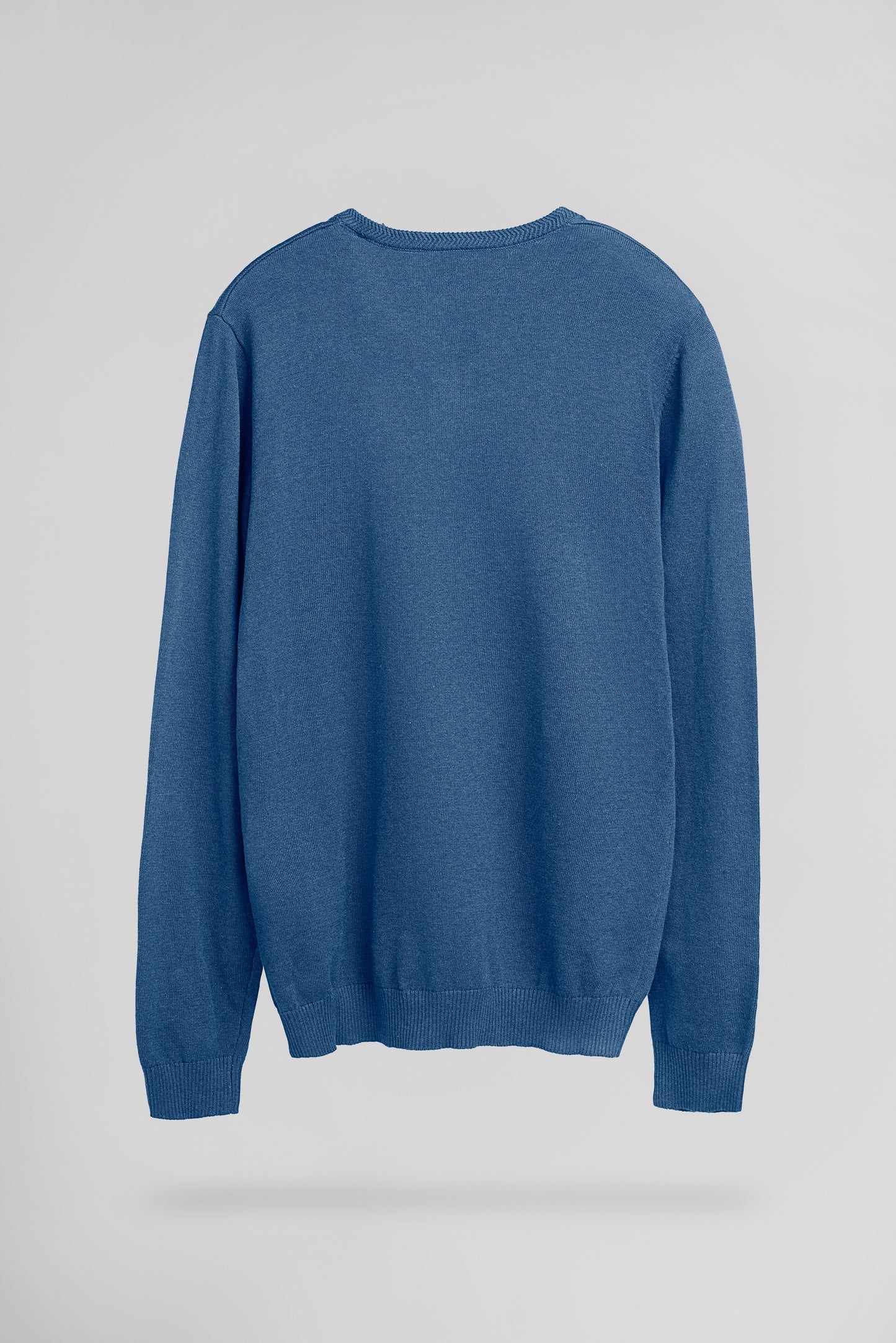 Pull ajusté col V PULSER 3 FADED INDIGO