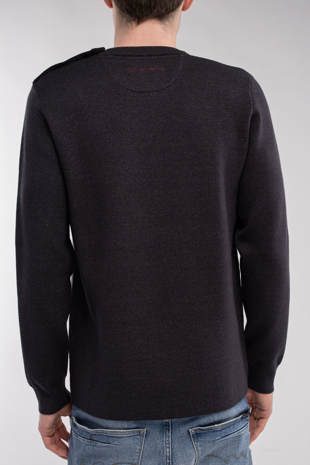 Pull P-DRYSTAN MELANGE BLACK