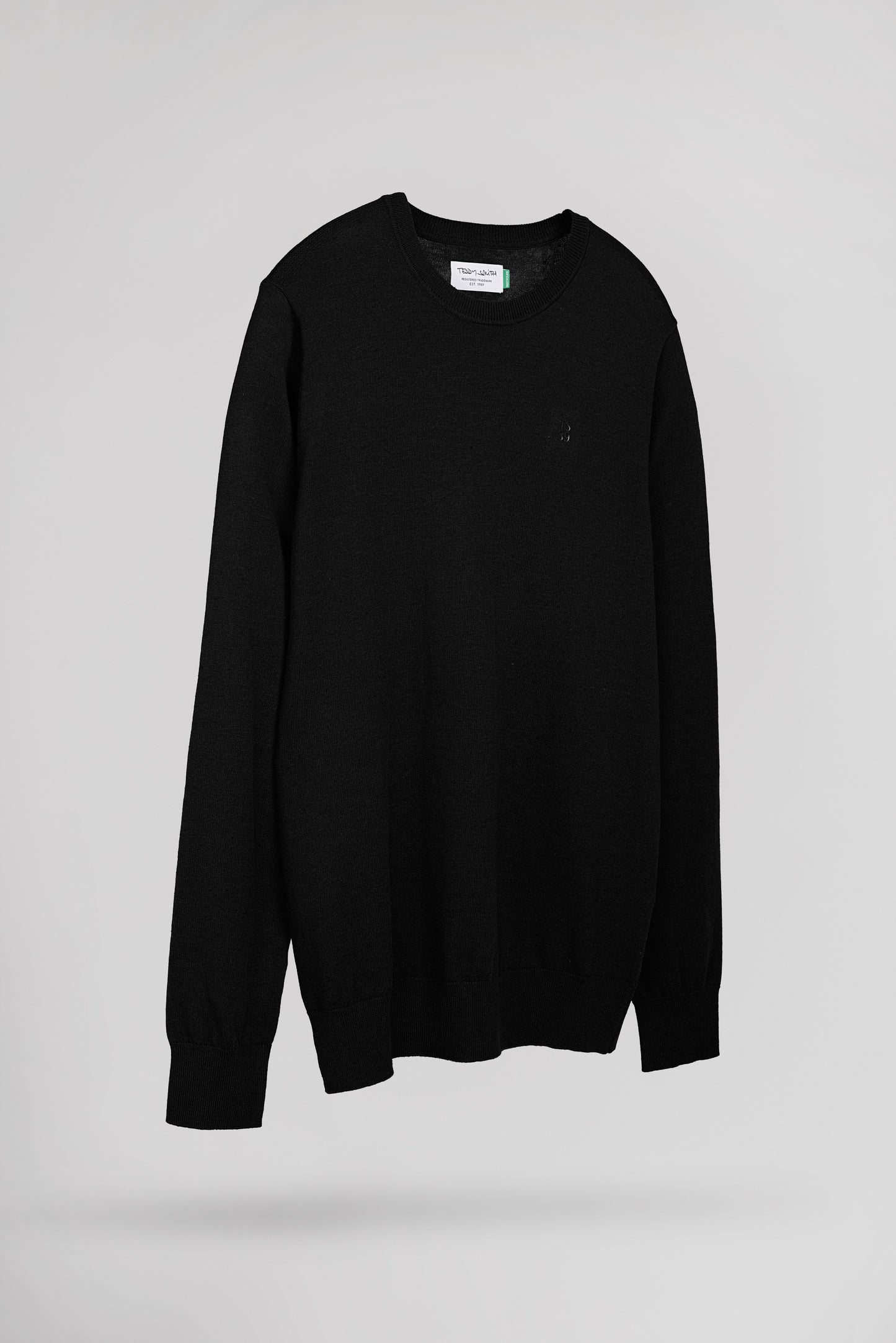 Pull col rond P-MARTINO NOIR