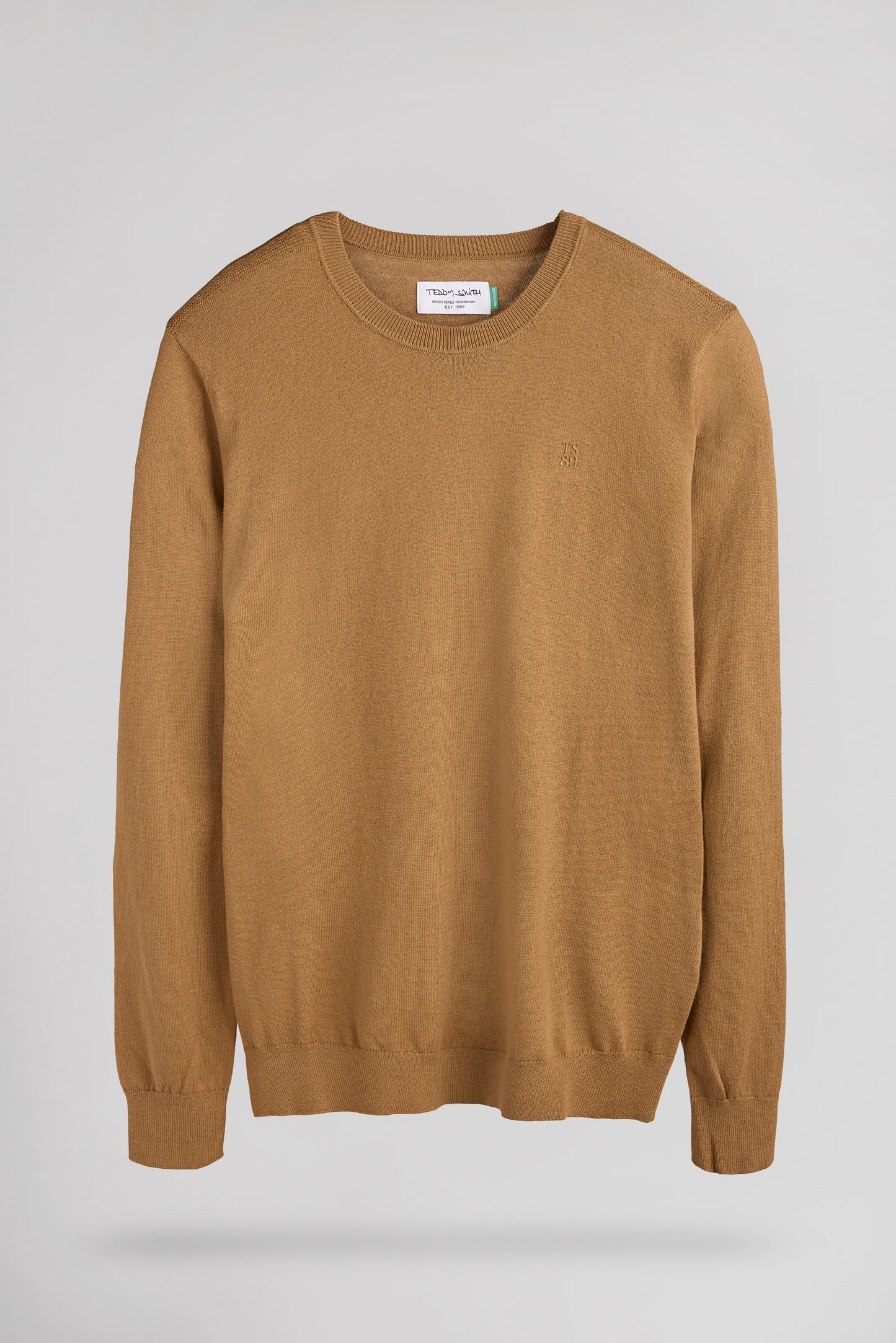 Pull col rond P-MARTINO NOISETTE