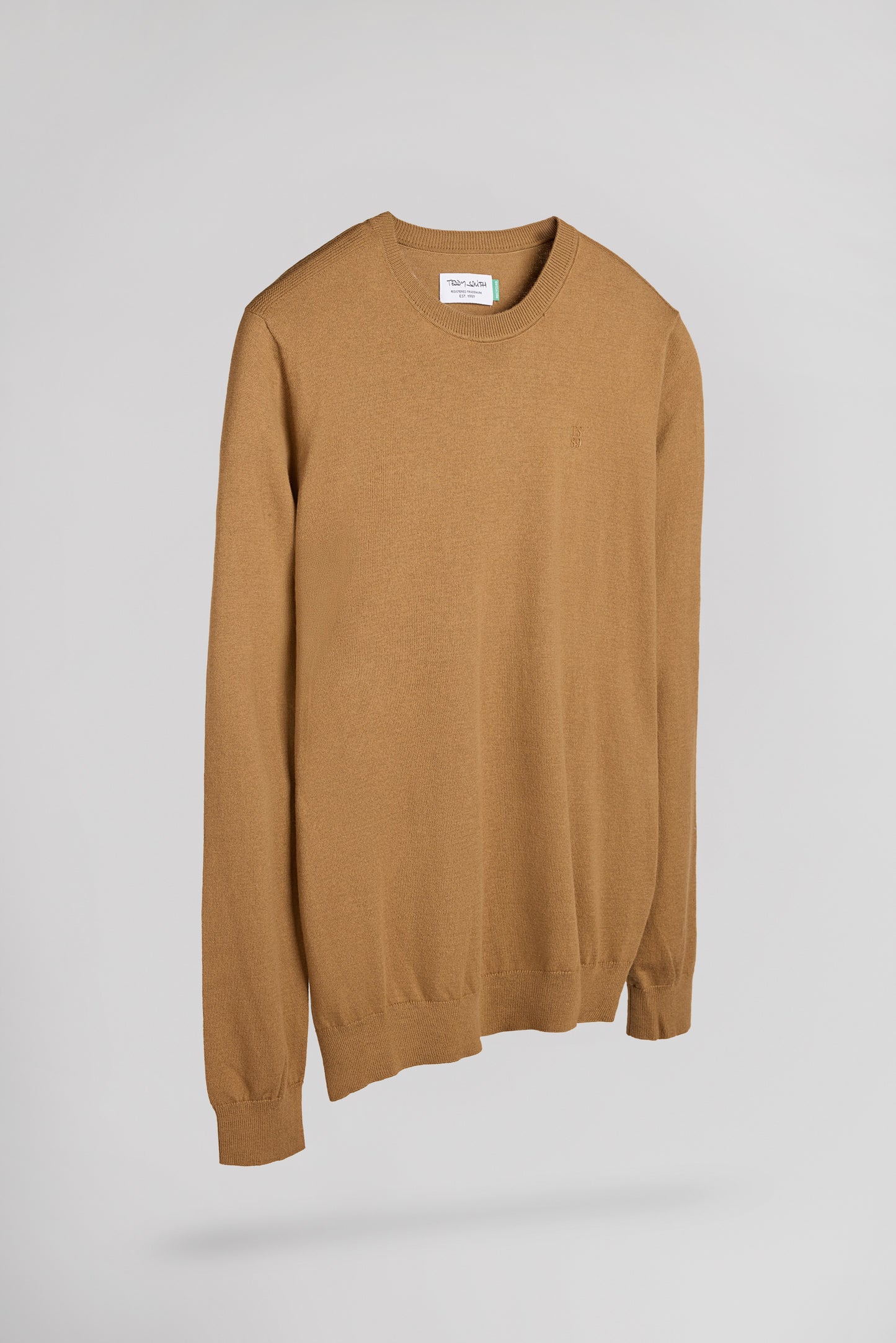 Pull col rond P-MARTINO NOISETTE