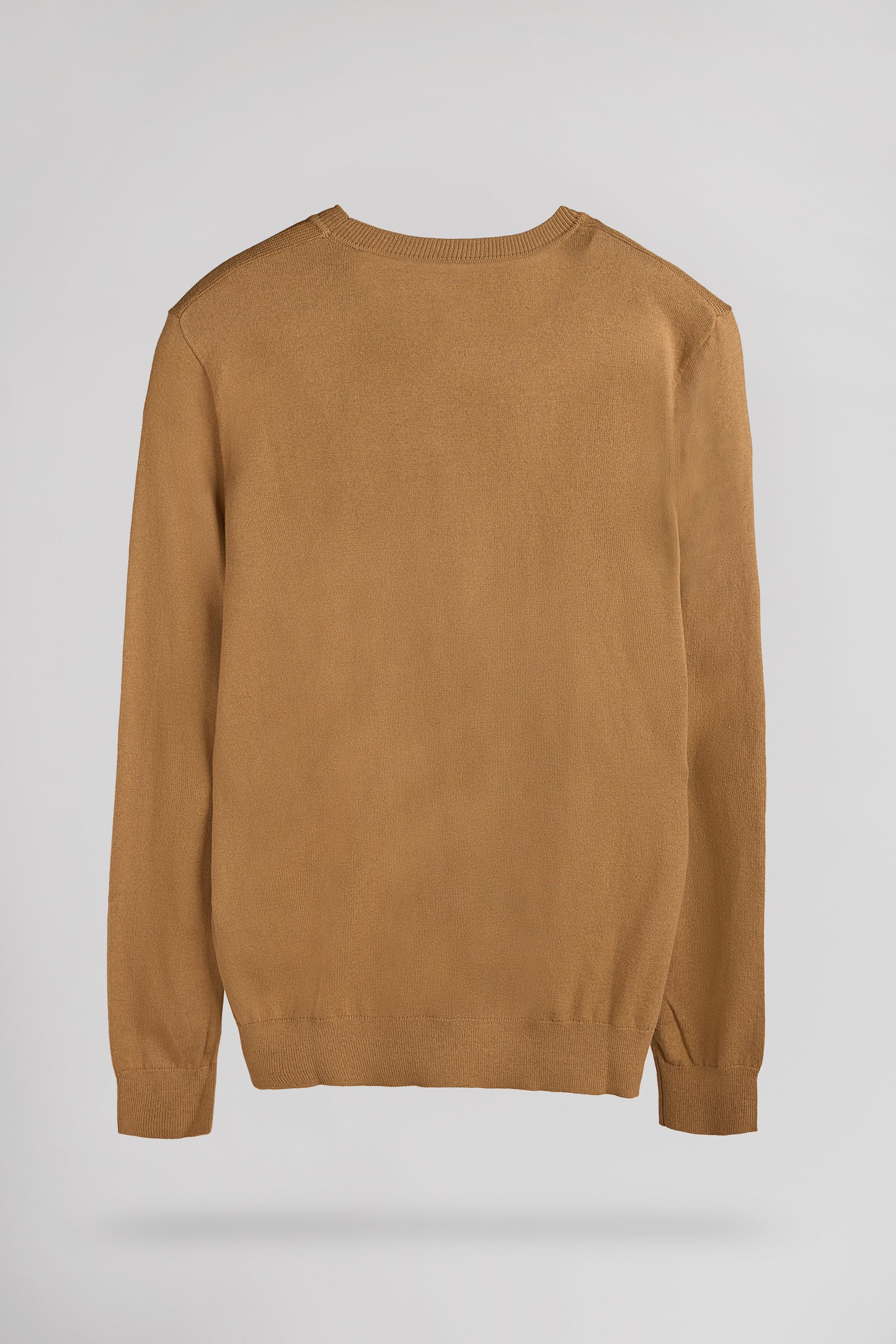 Pull col rond P-MARTINO NOISETTE
