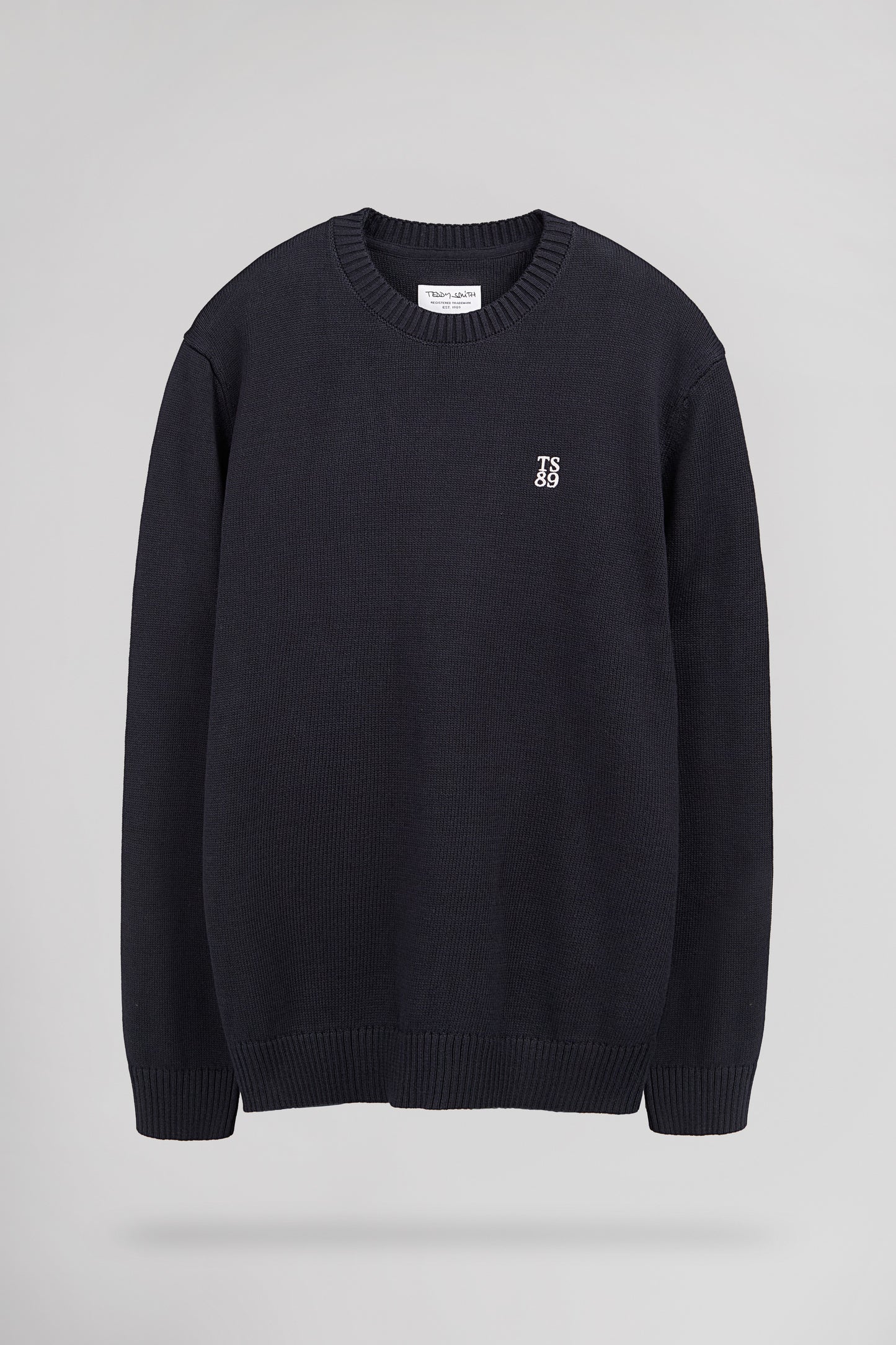 Pull col rond P-JIMMY TOTAL NAVY
