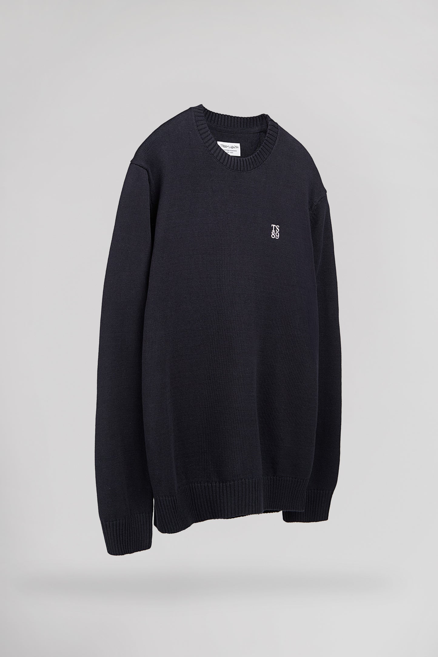 Pull col rond P-JIMMY TOTAL NAVY