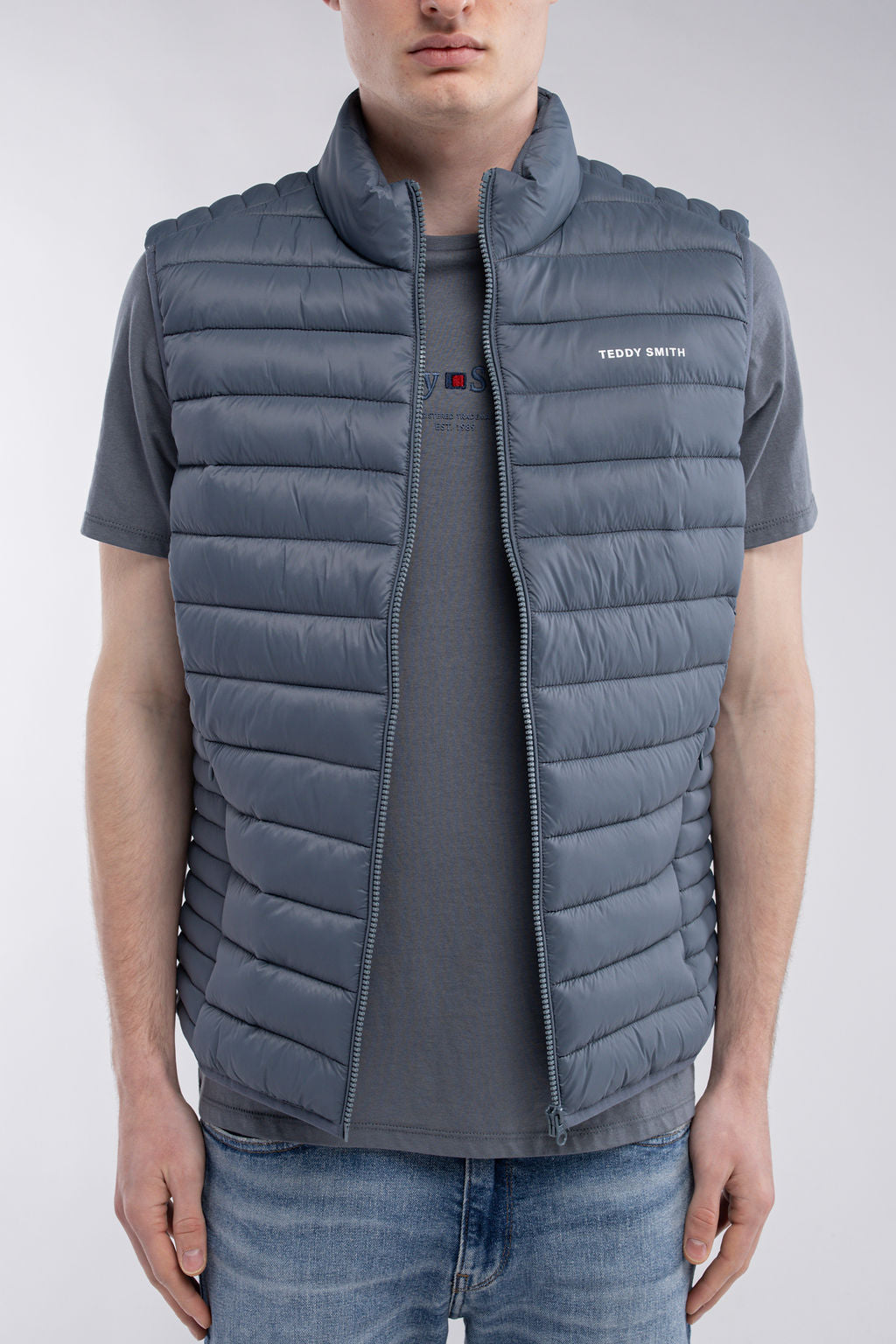 Doudoune sans manches B-TERRY STROM GREY