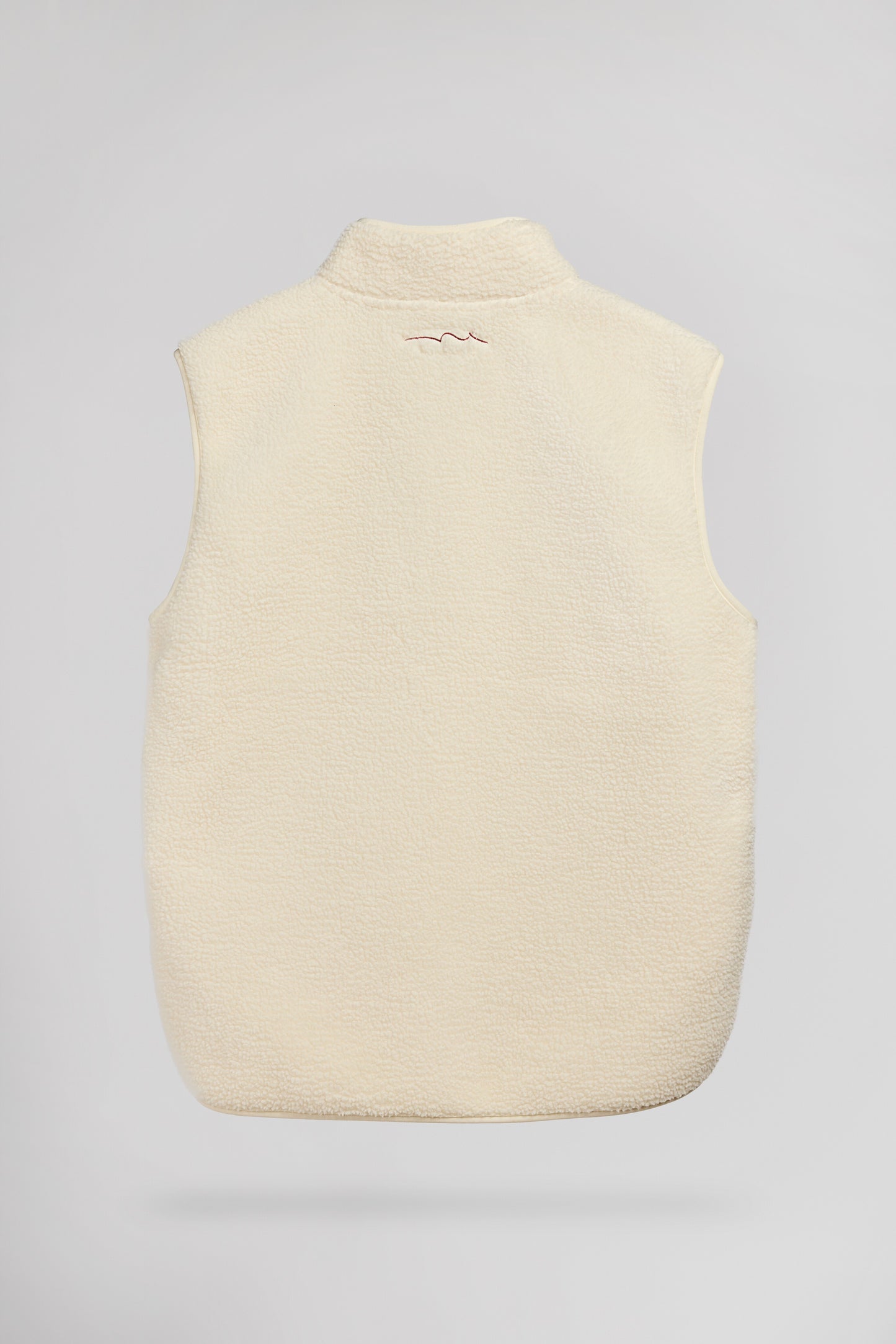 Blouson zippé col haut B-FIELD BLANC IVOIRE