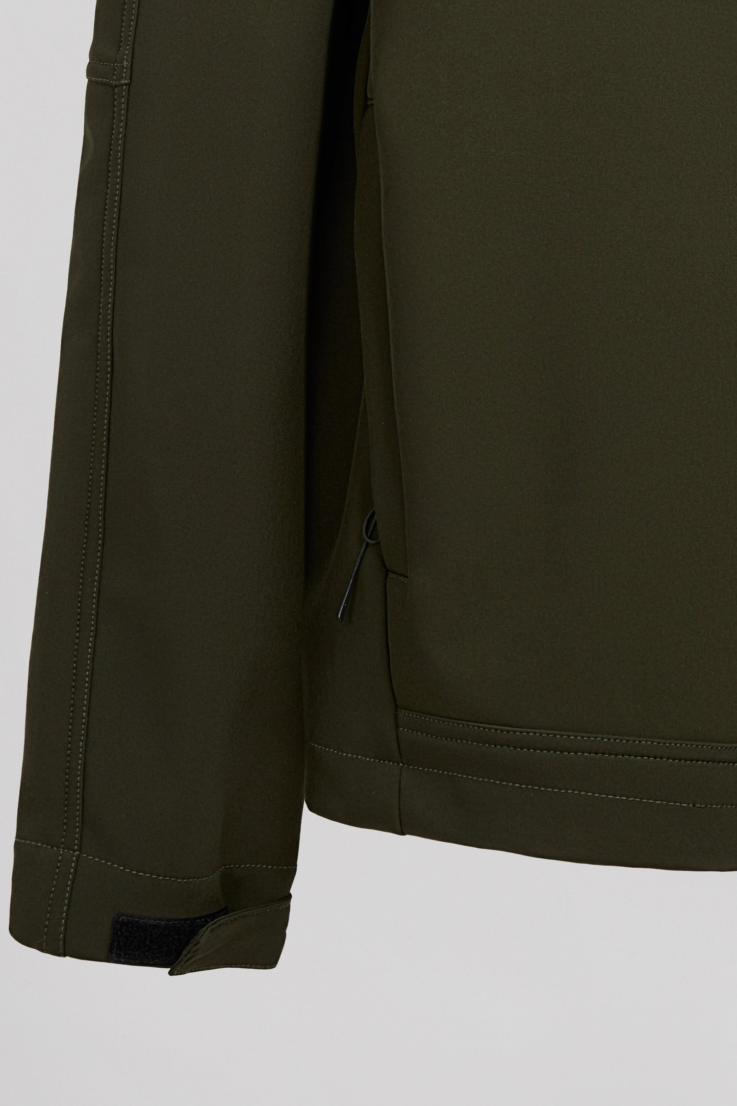 Blouson zippé à capuche B-RENZO DEEP KAKI