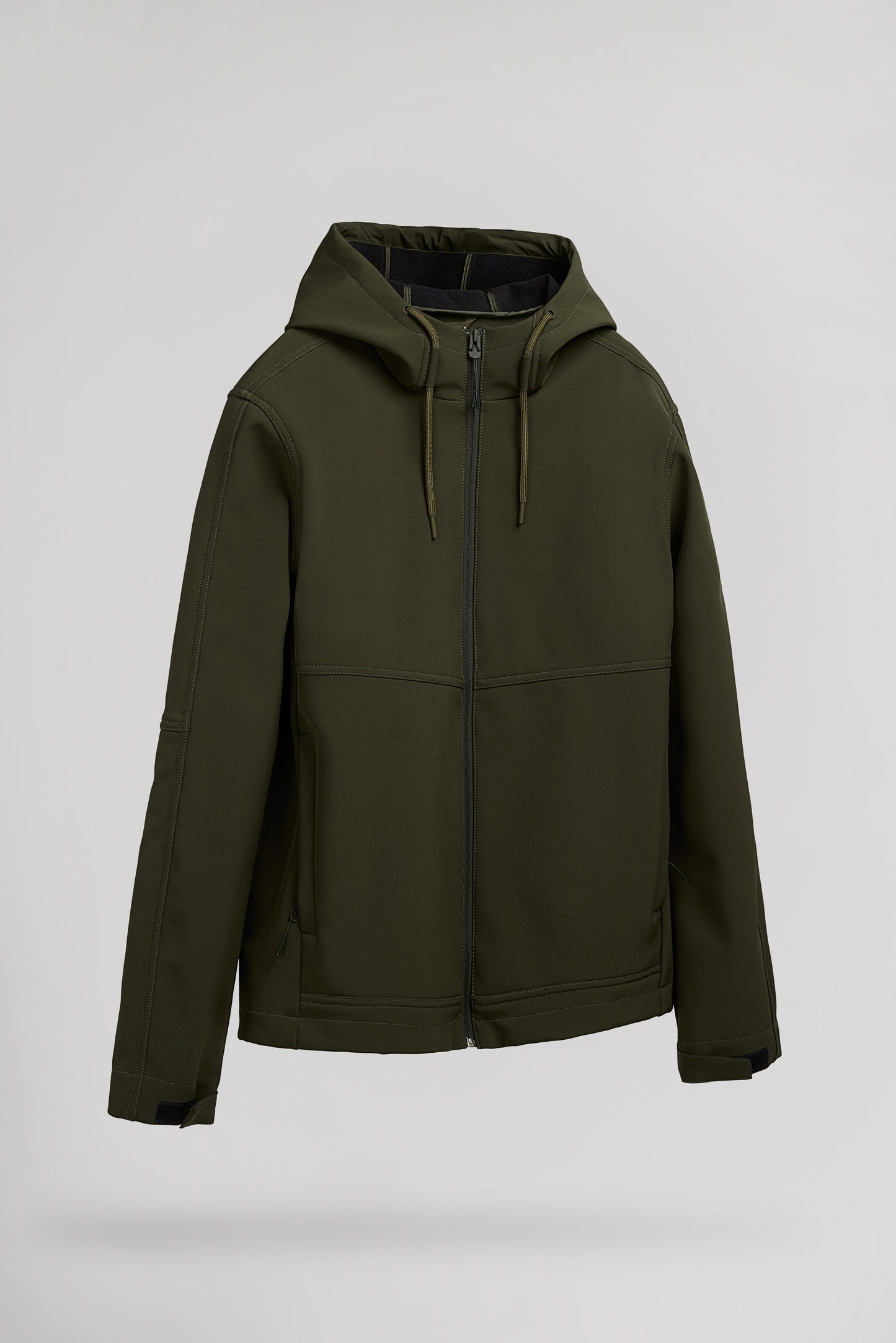 Blouson zippé à capuche B-RENZO DEEP KAKI