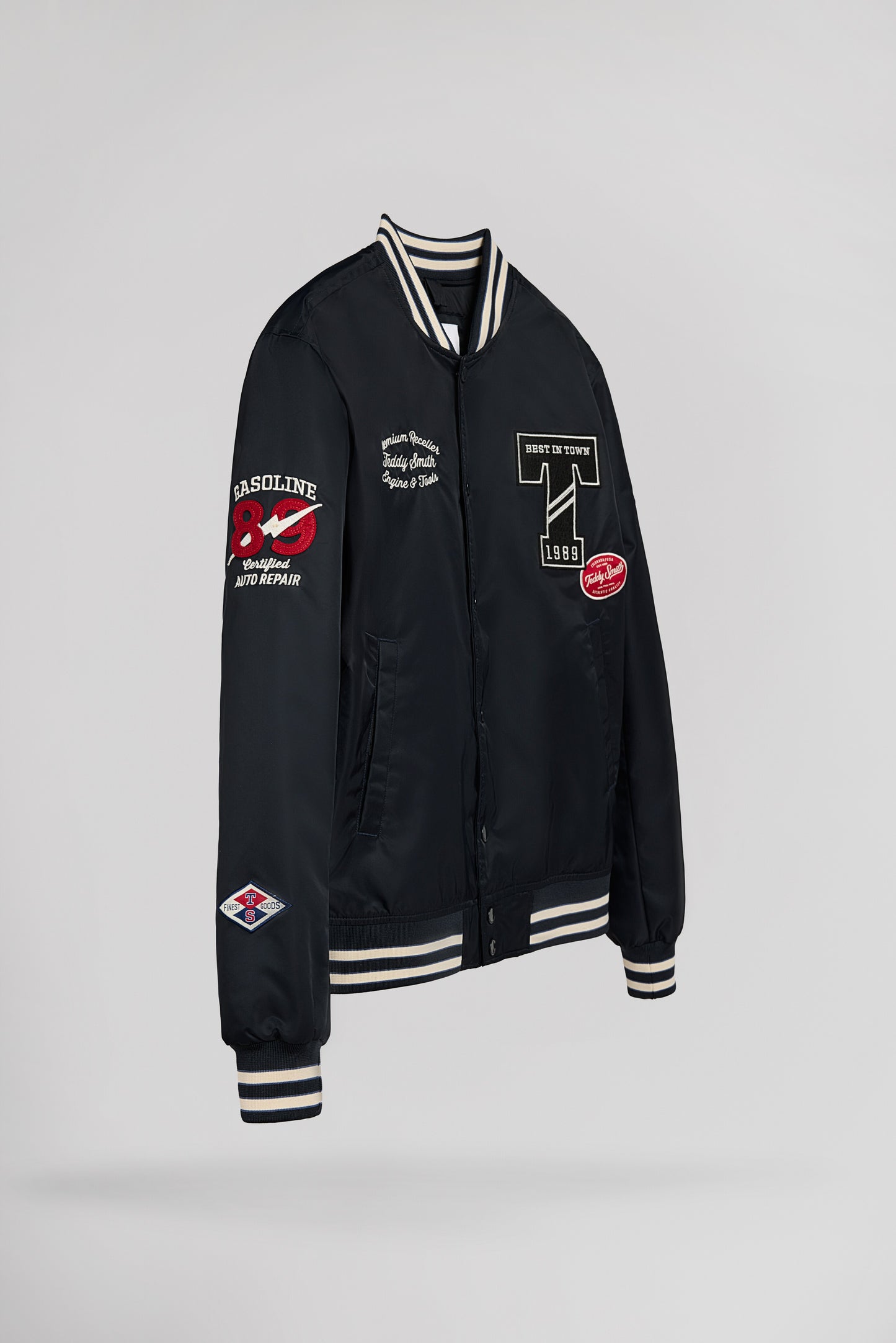 Blouson Teddy B-TIBALD DARK NAVY