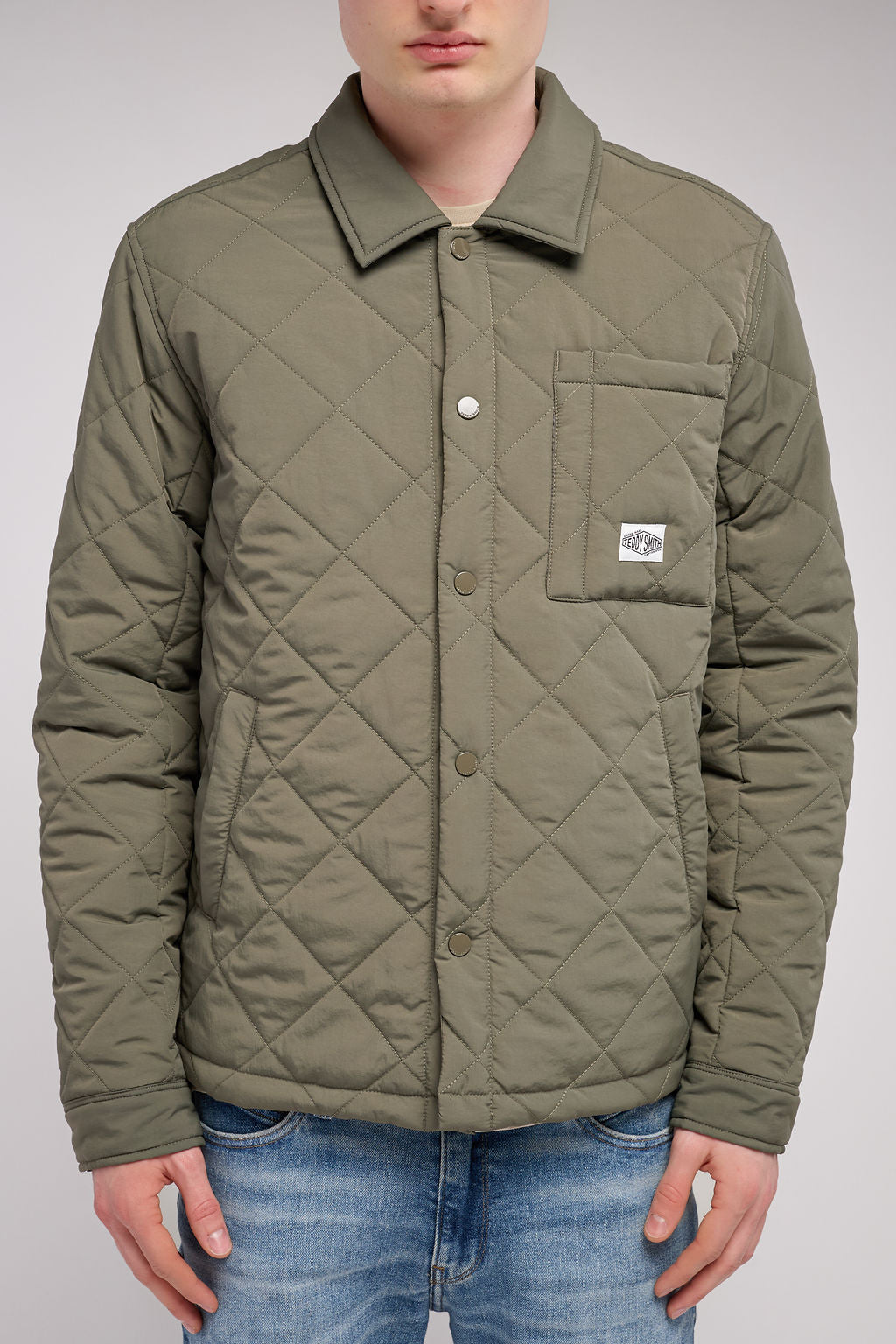 Blouson déperlant matelassé B-MUNICH TURBULENCE KAKI
