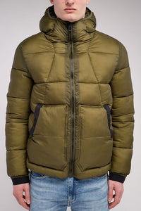 Doudoune hiver à capuche B-MURAY OLIVE