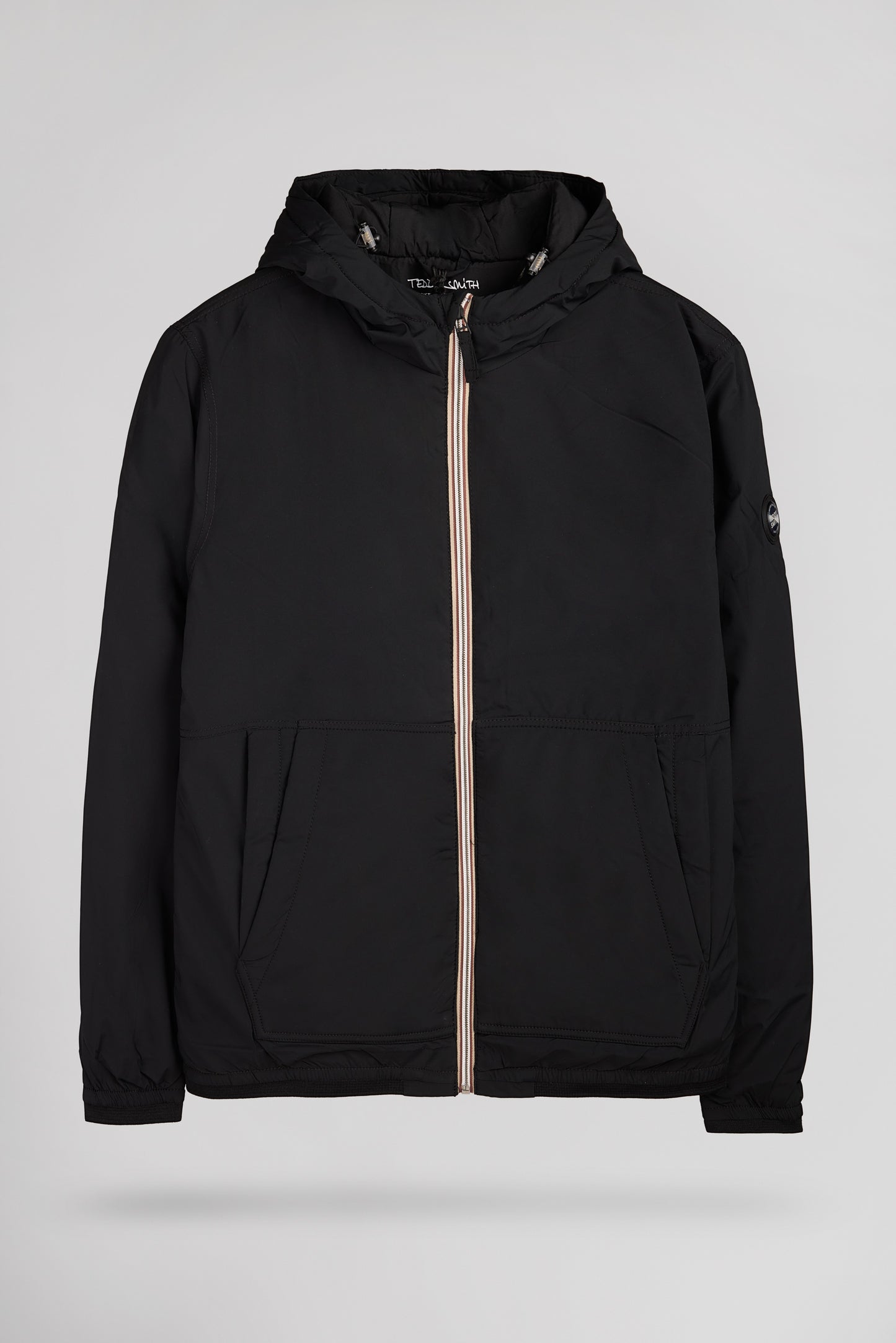 Blouson léger déperlant à capuche B-HECTOR CHARBON