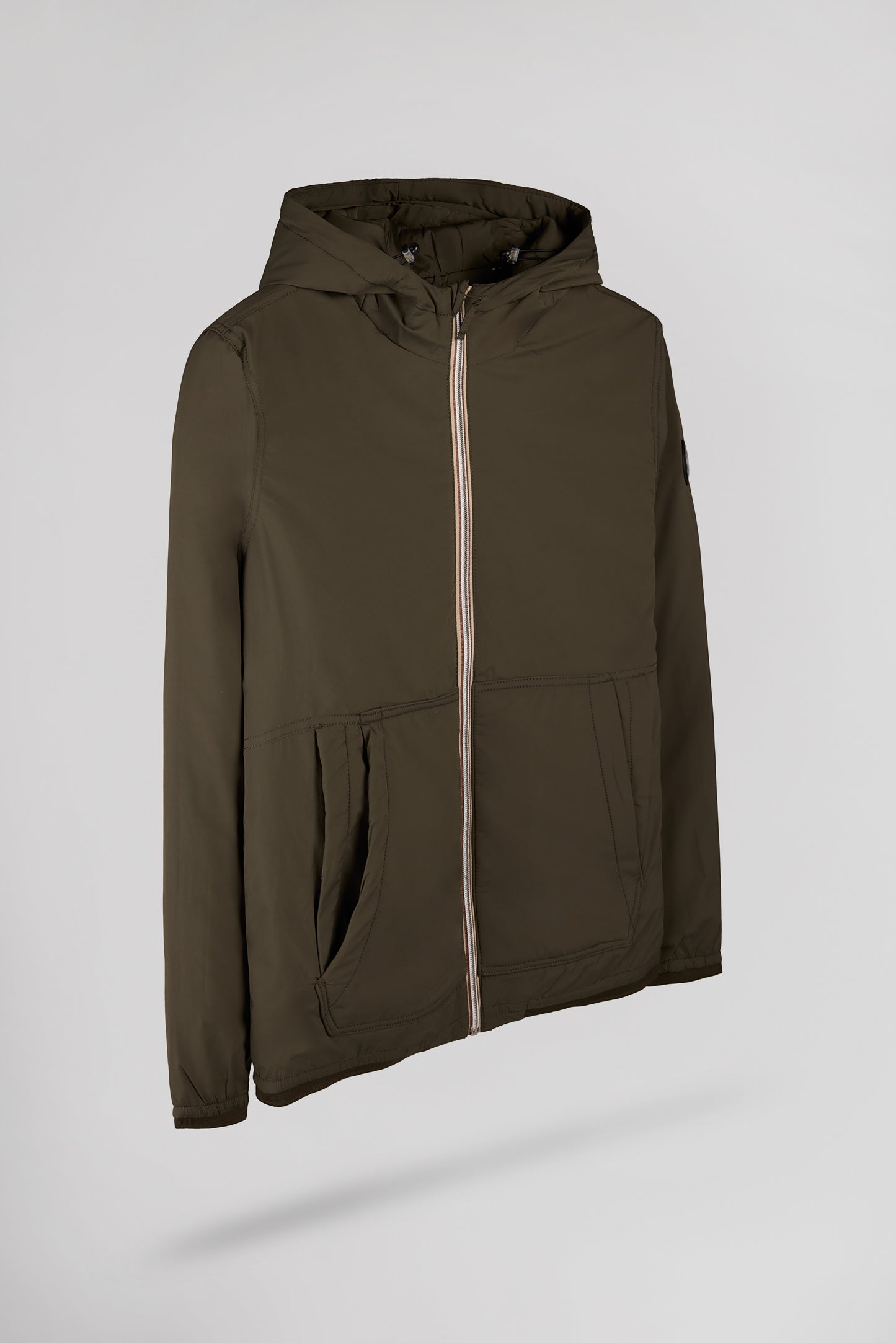 Blouson léger déperlant à capuche B-HECTOR RAVEN KAKI