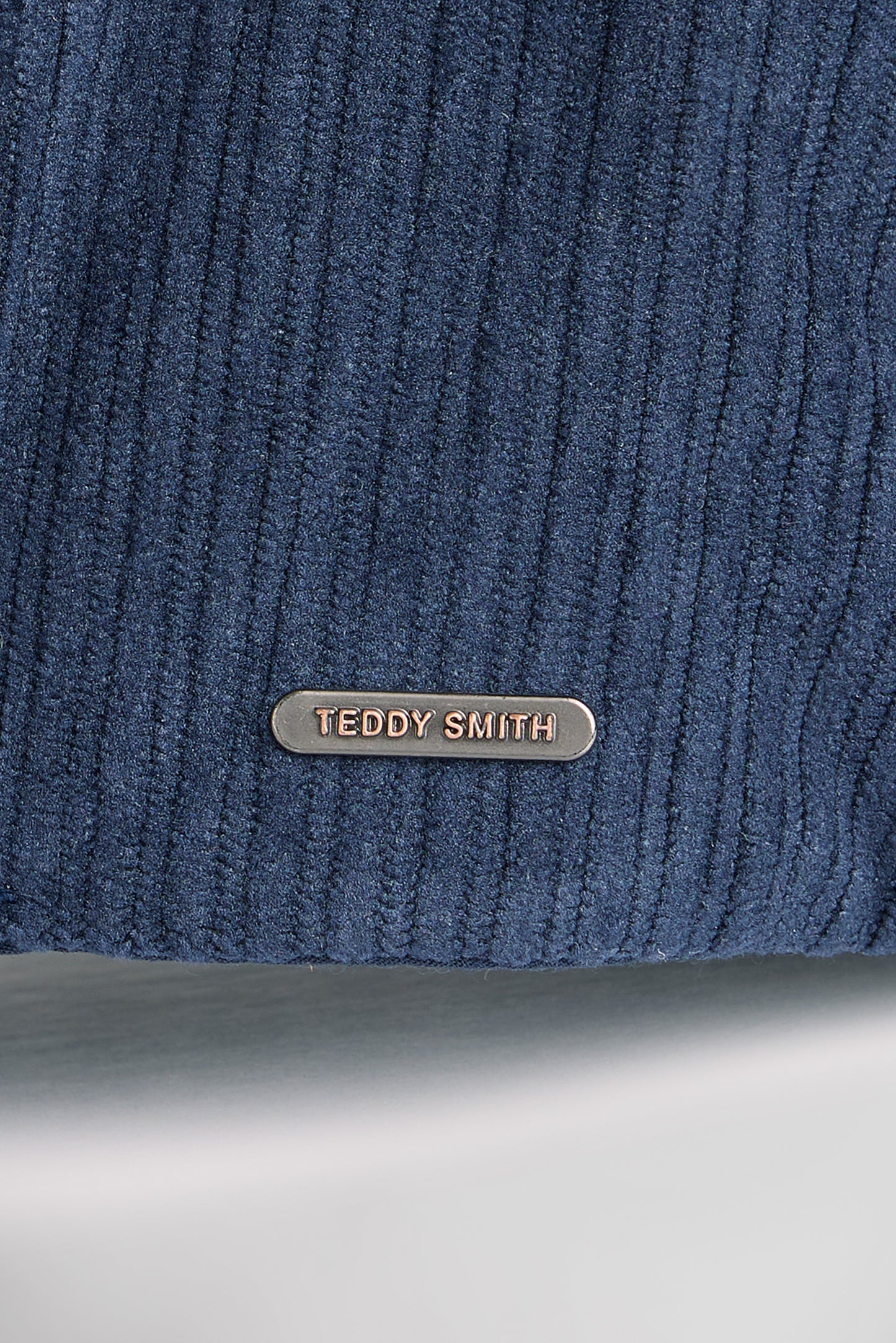 Casquette en velours C-VALOU DARK NAVY