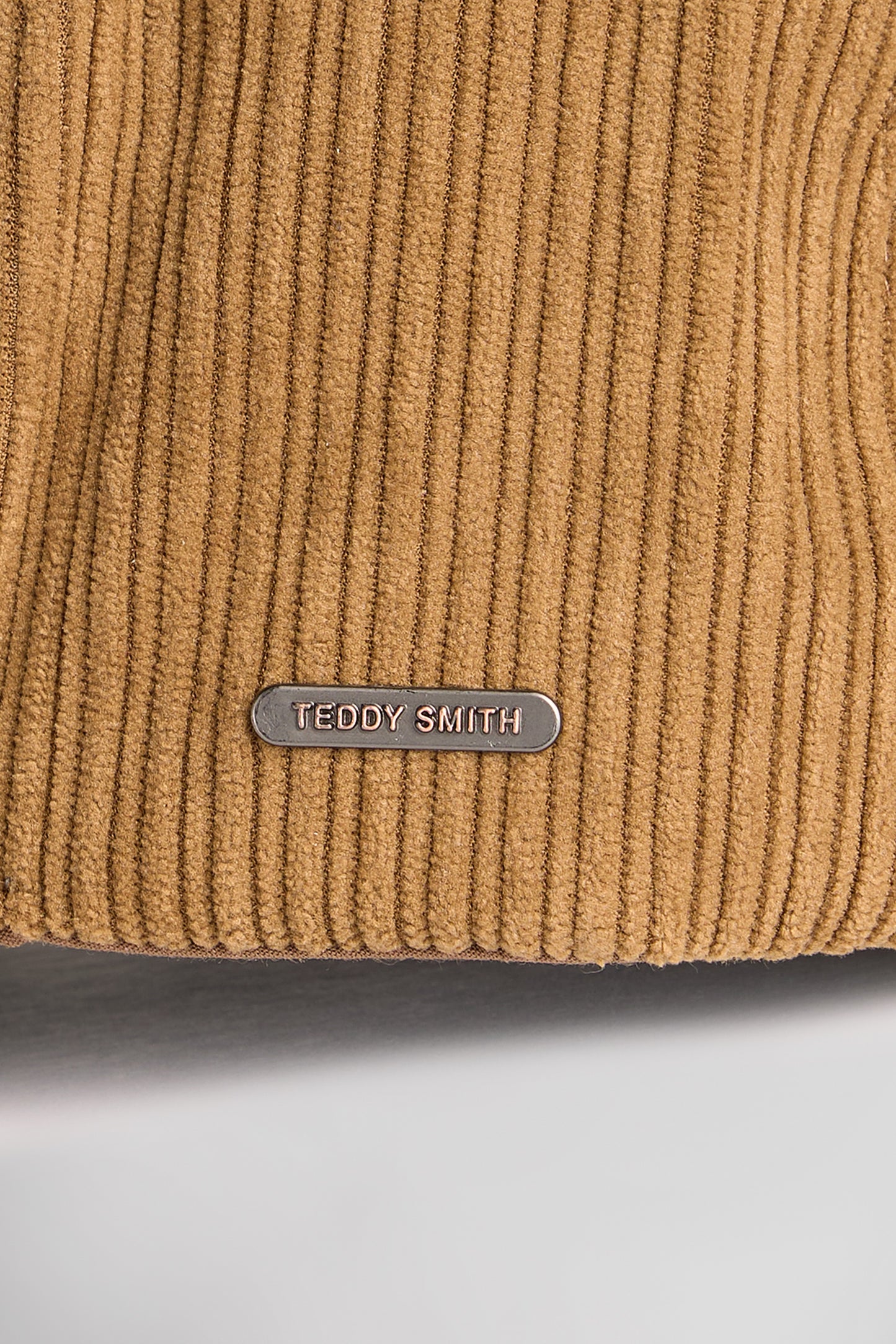 Casquette en velours C-VALOU NOISETTE