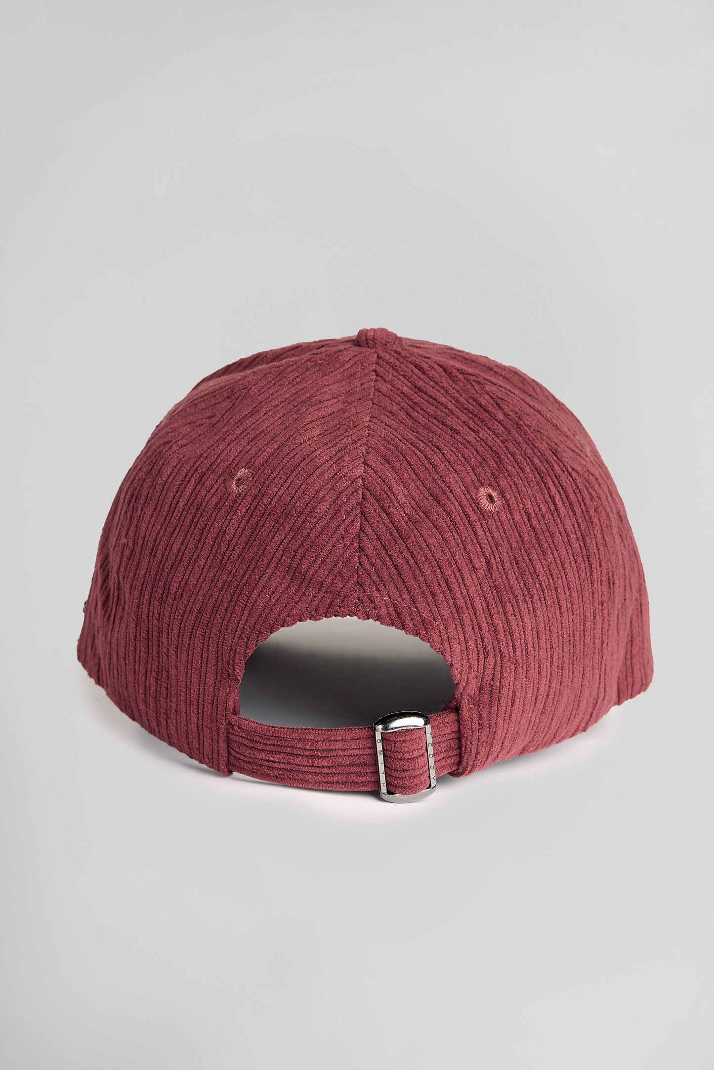 Casquette en velours C-VALOU BORDEAUX FONCE