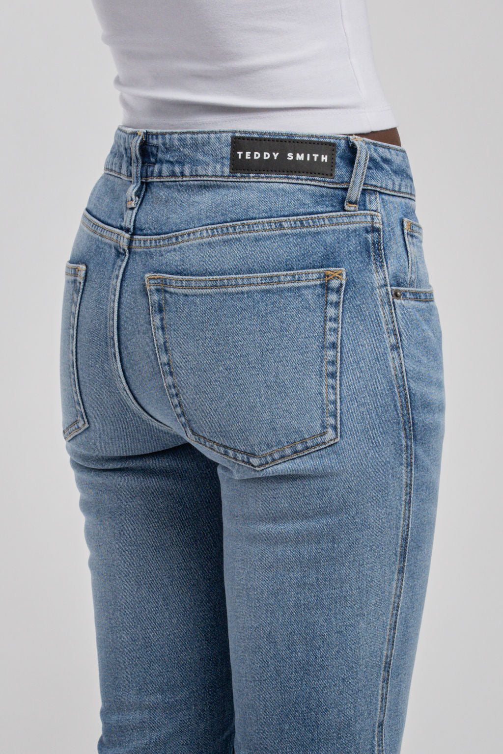Jean droit P-CANDY STRAIGHT VINTAGE/INDIGO