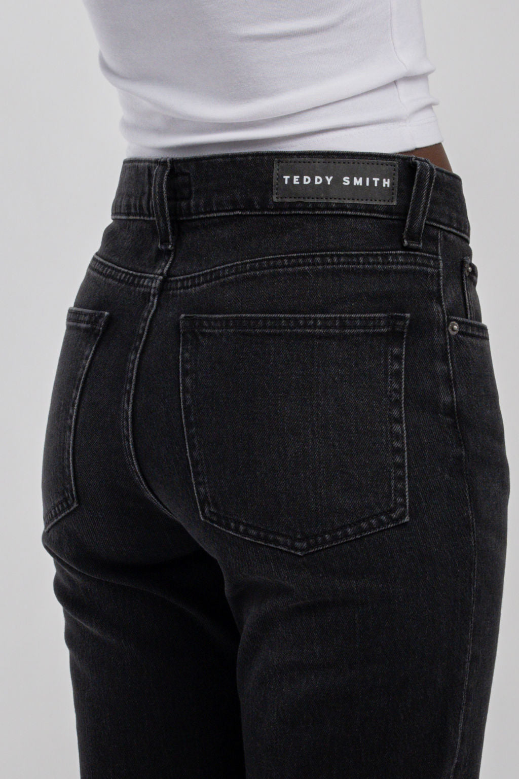 Jean droit P-GINGER STRAIGHT BLACK USED