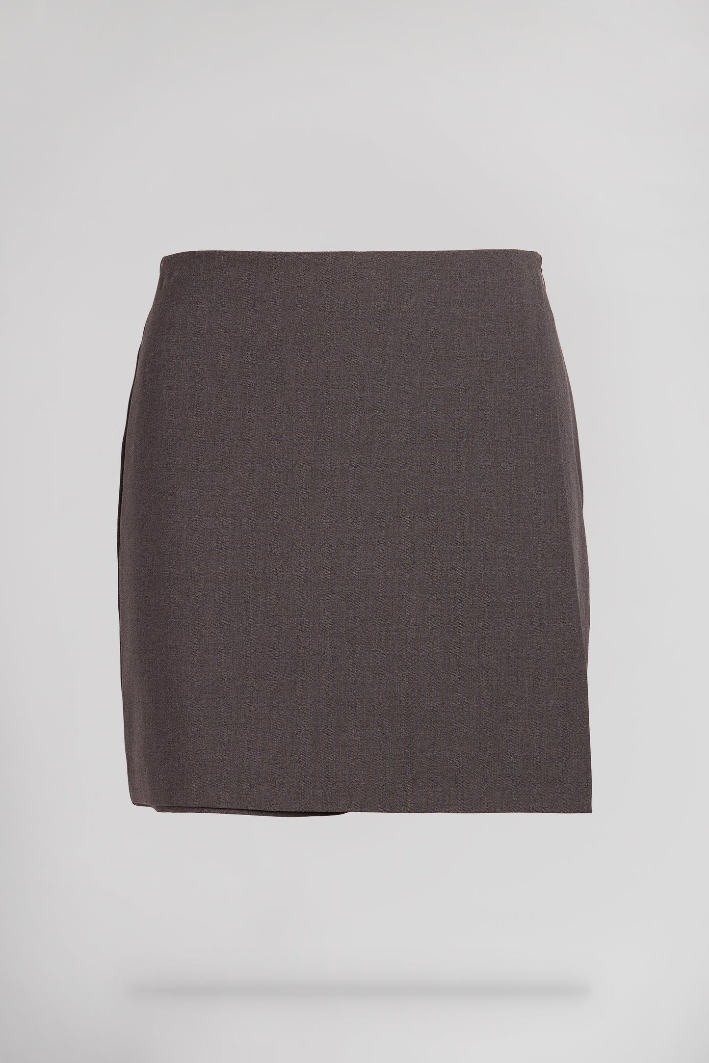 Jupe short taille haute J-CLAUDIA ANTHRACITE CHINE