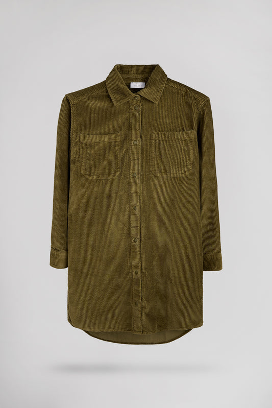 Achat Robe courte oversize manches longues R-BONITA OLIVE