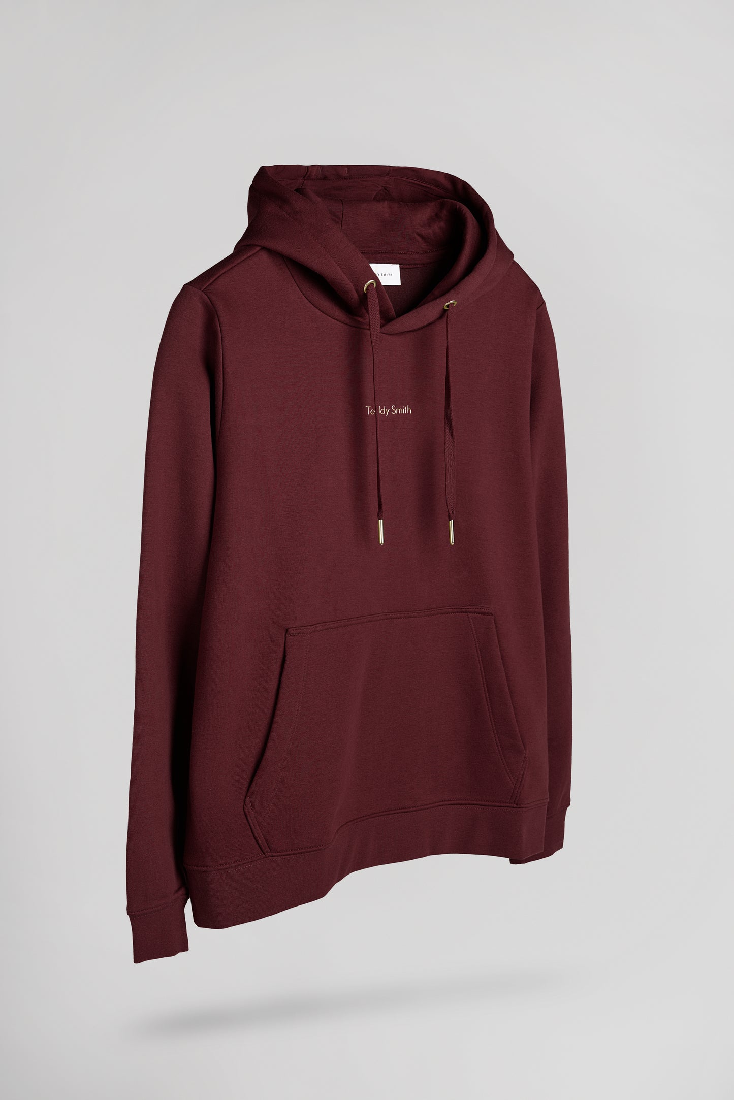 Sweat à capuche S-SOLENE BORDEAUX FONCE