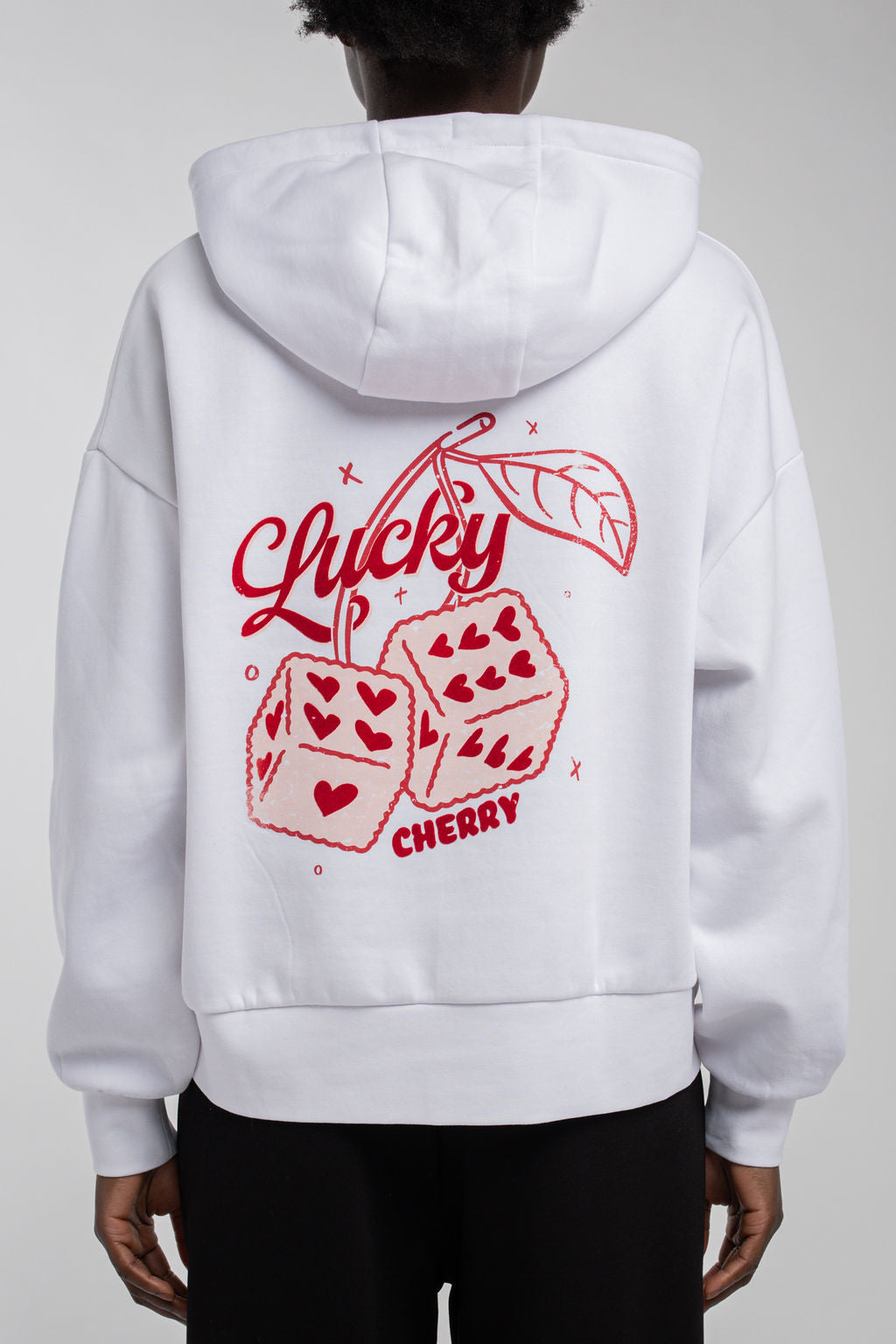 Sweat S-KISS BLANC
