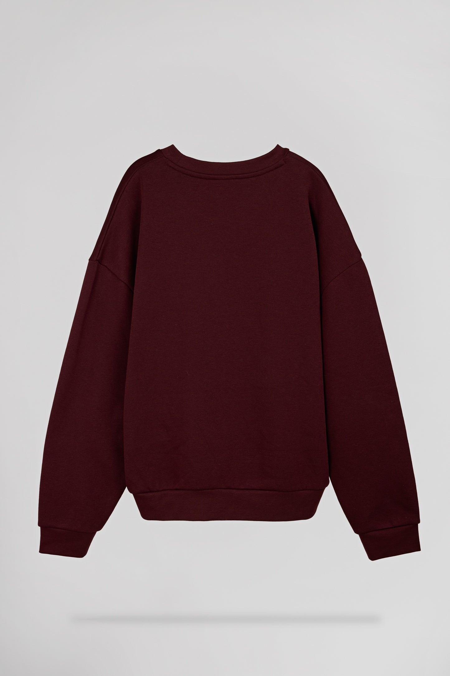 Sweat col rond S-CALA BORDEAUX FONCE