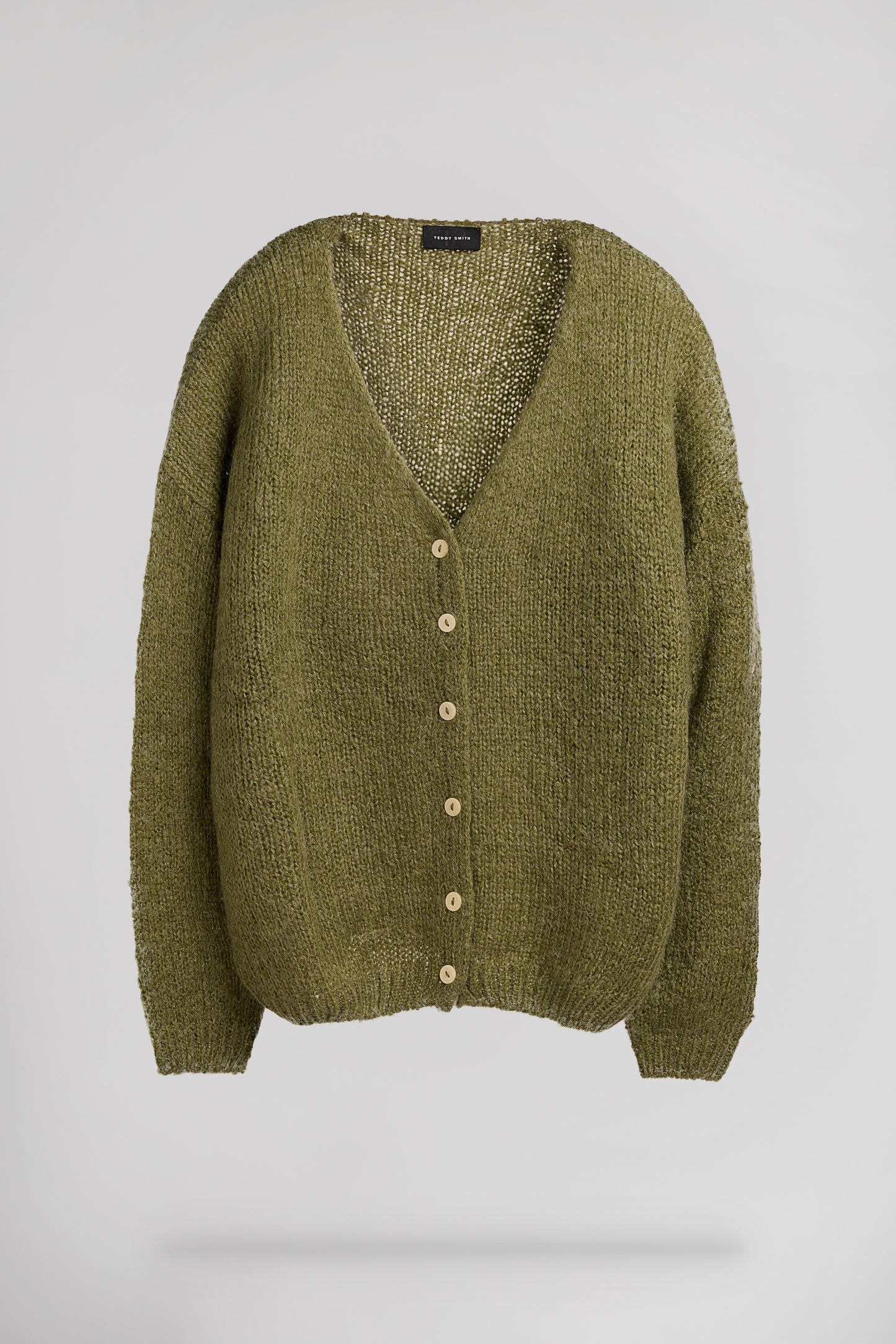 Gilet doux avec boutons G-MELA OLIVE