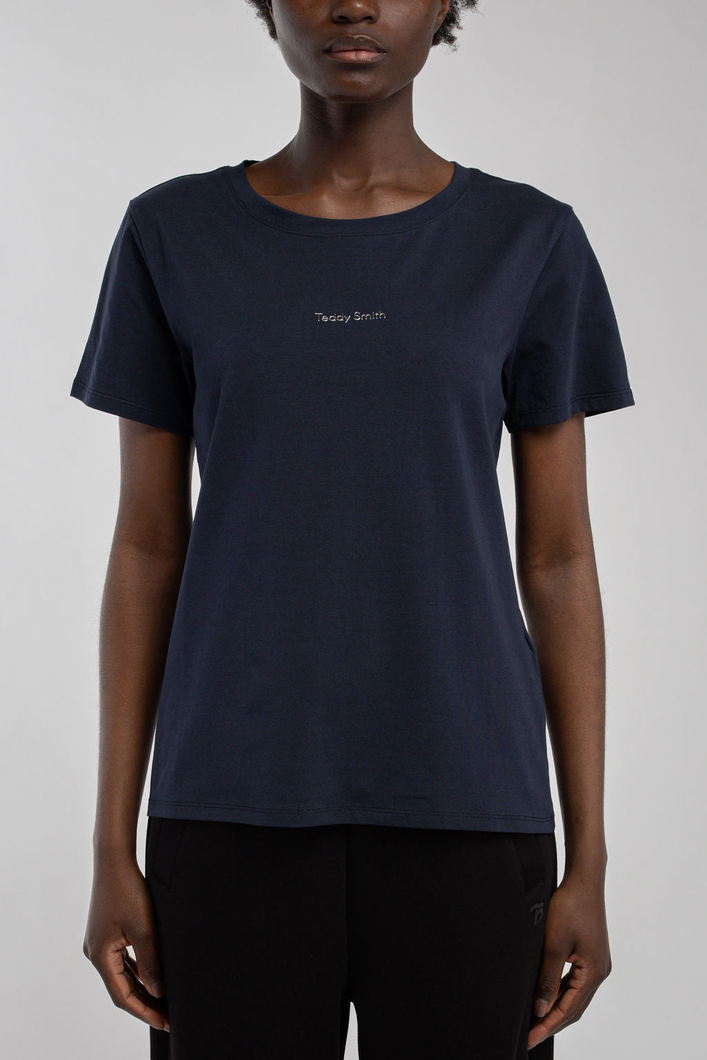 T-shirt col rond T-RIBELLE MC TOTAL NAVY