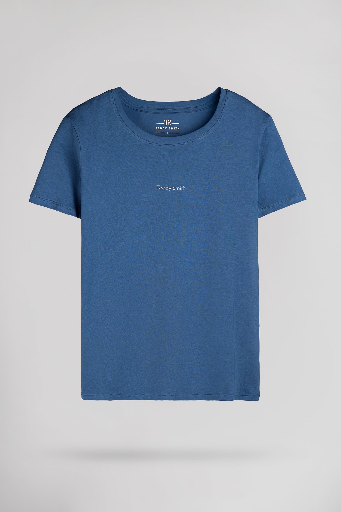 T-shirt col rond T-RIBELLE MC FADED INDIGO