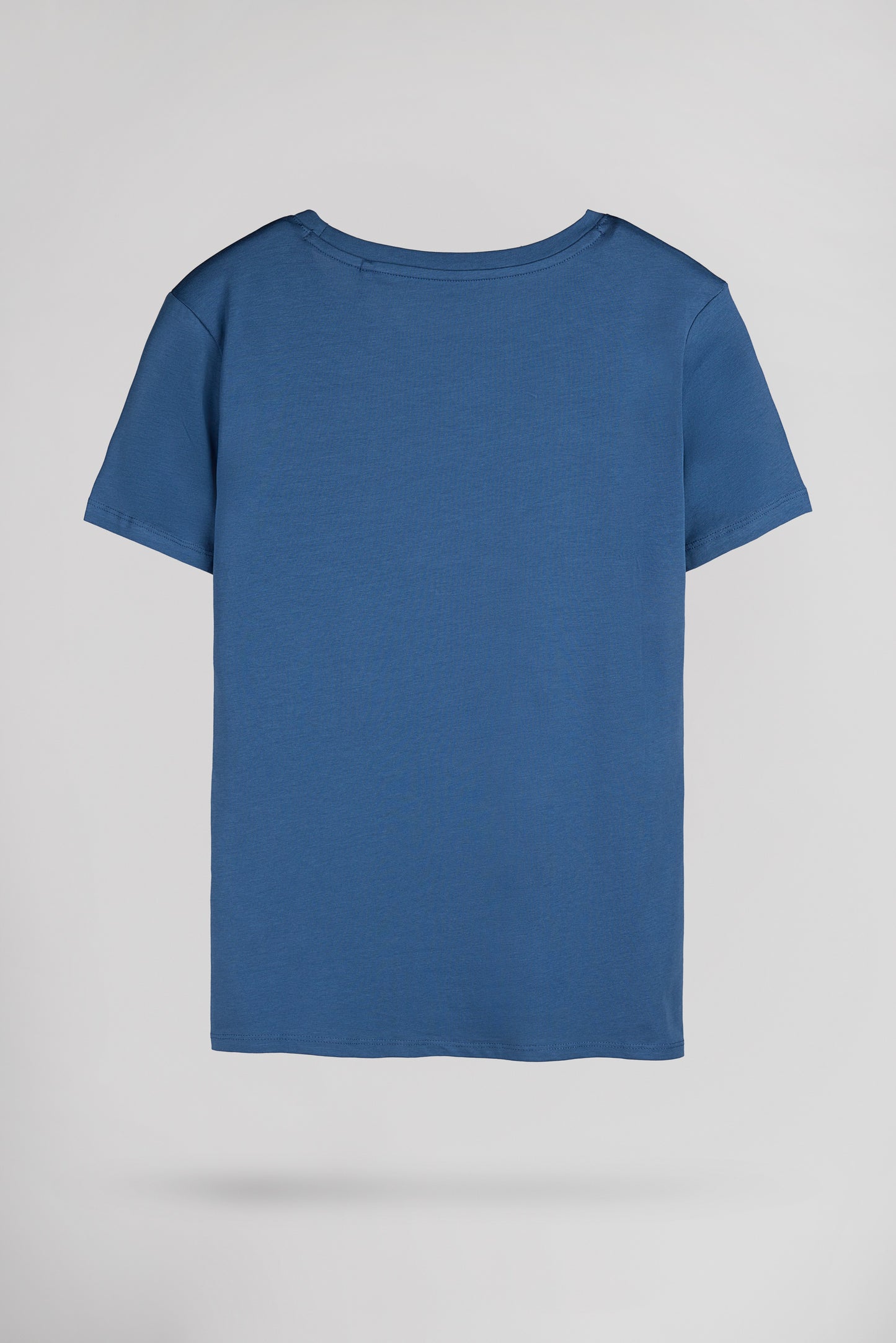 T-shirt col rond T-RIBELLE MC FADED INDIGO