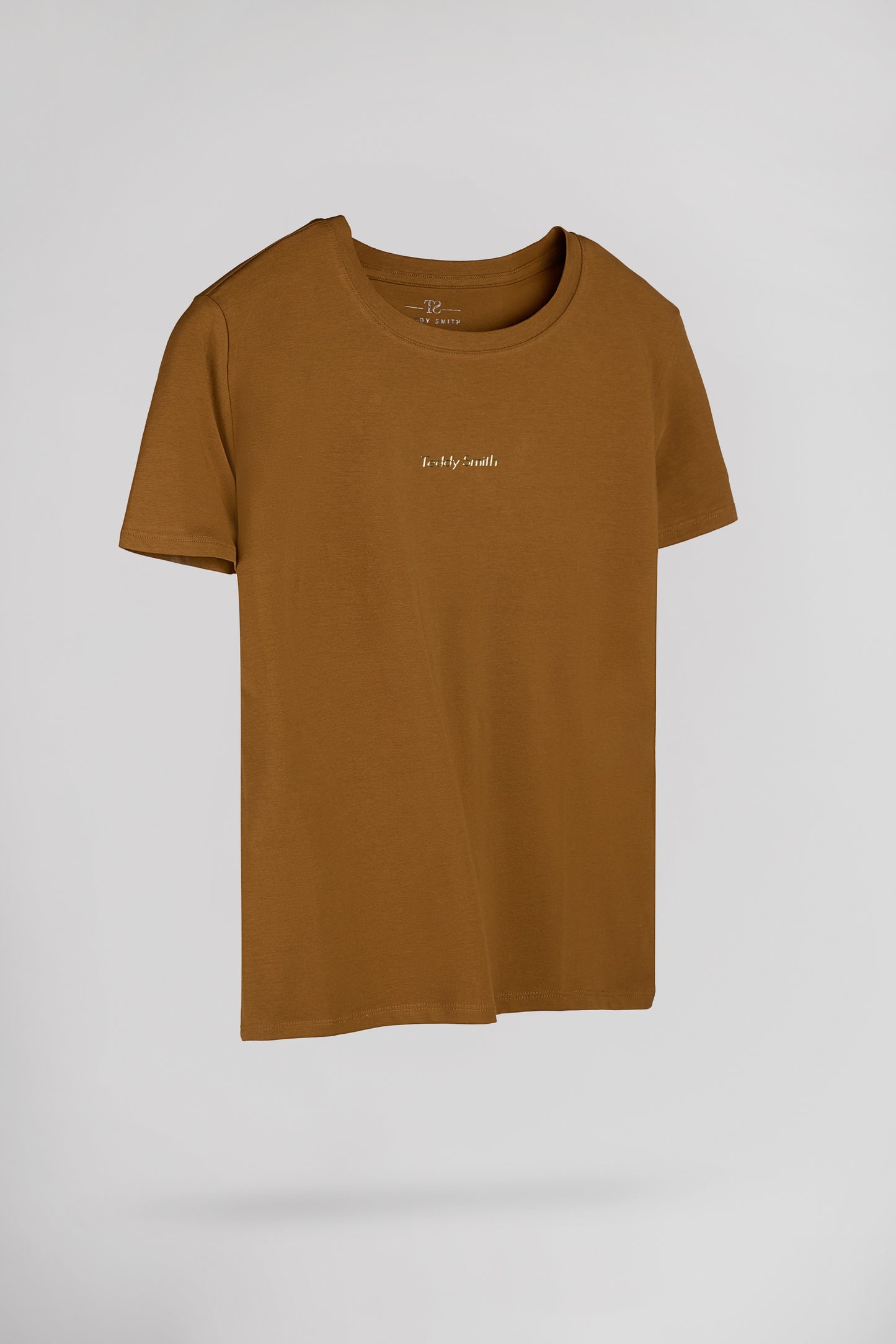 T-shirt col rond T-RIBELLE MC CARAMEL