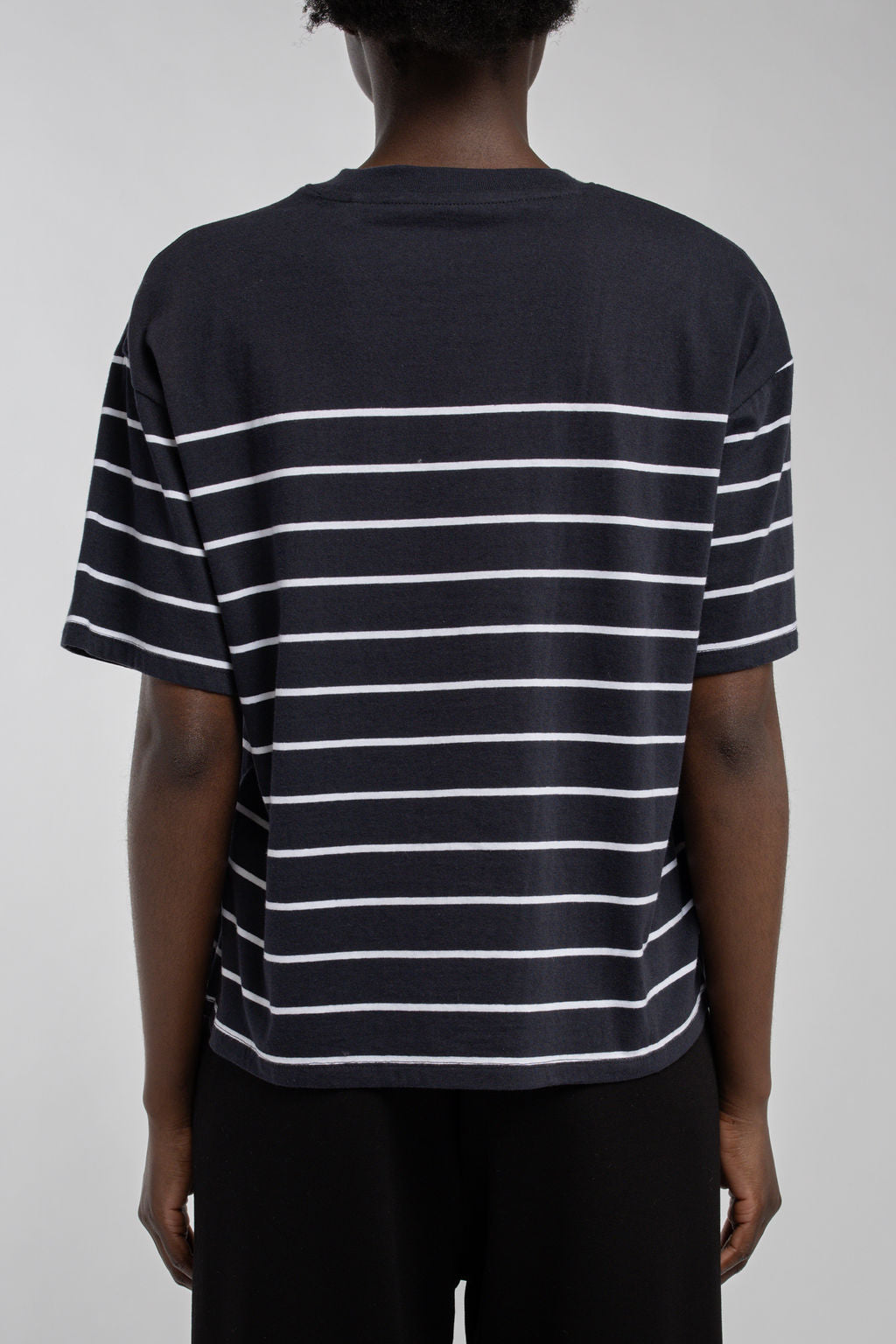 T-shirt rayé T-CARLA STRIPES DARK NAVY STRIPES