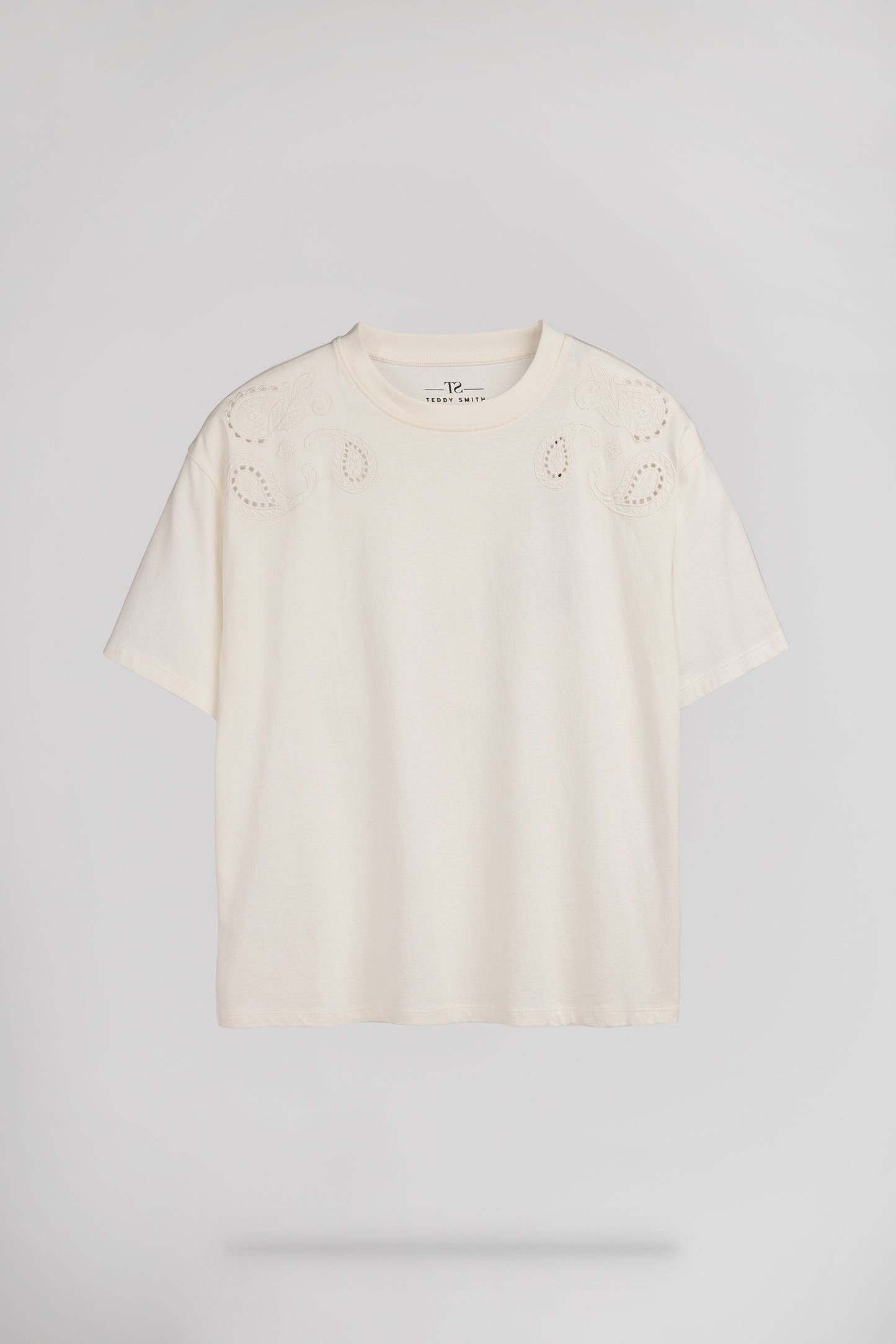 T-shirt oversize T-LYANA MC MIDDLE WHITE