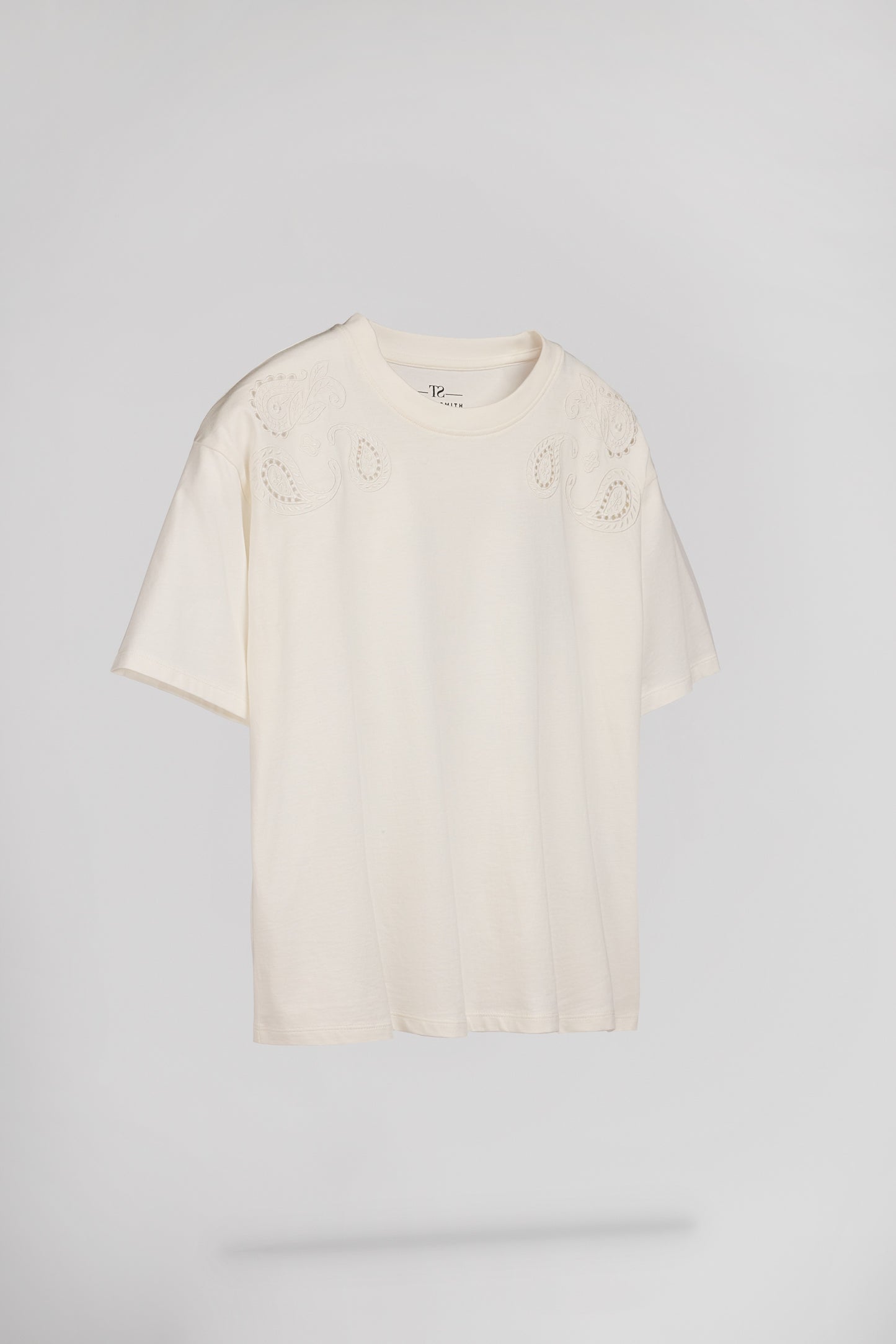 T-shirt oversize T-LYANA MC MIDDLE WHITE