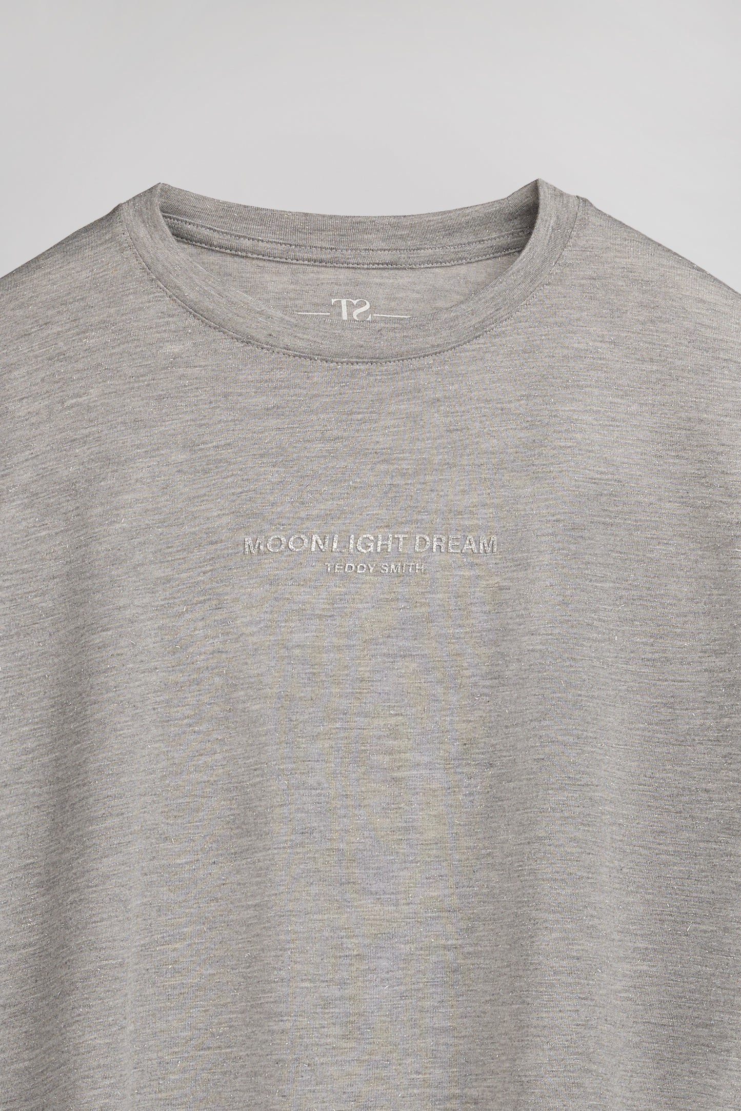 T-shirt T-LOUANE MC GRIS CHINE
