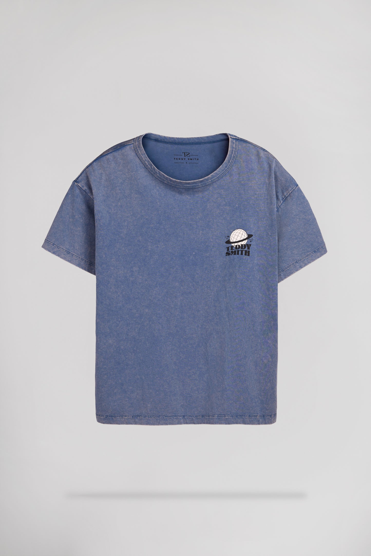 T-shirt T-ZOE MC FADED INDIGO