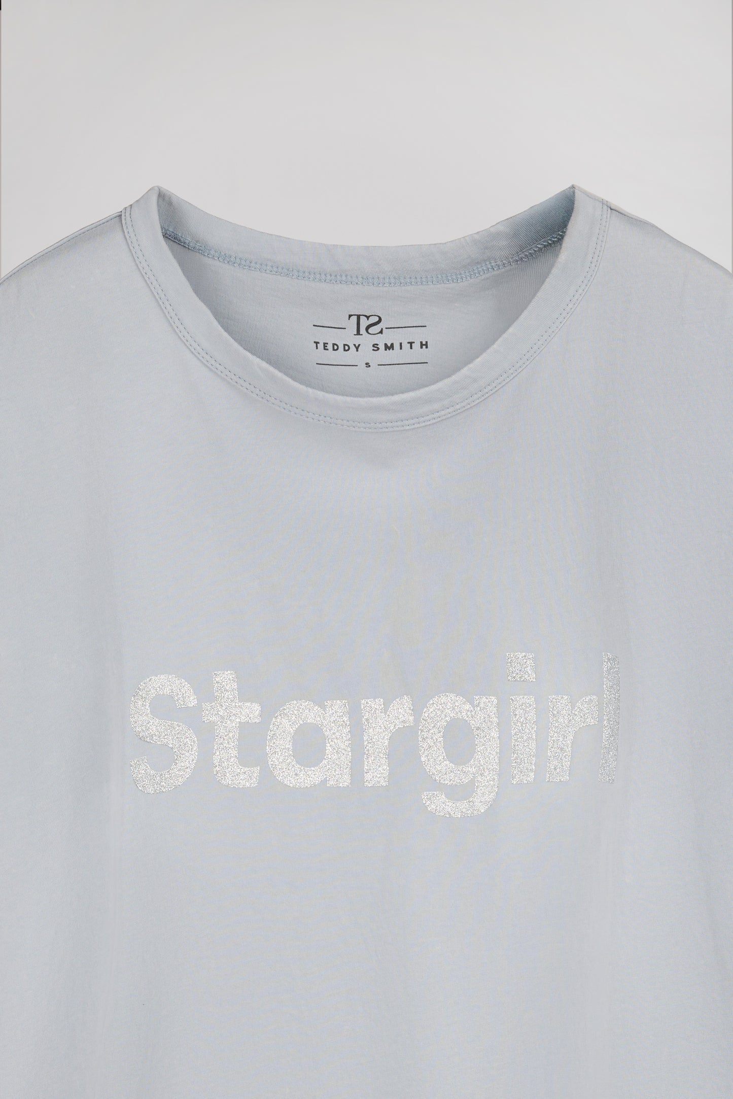 T-shirt T-SILVER MC GRIS LUNE