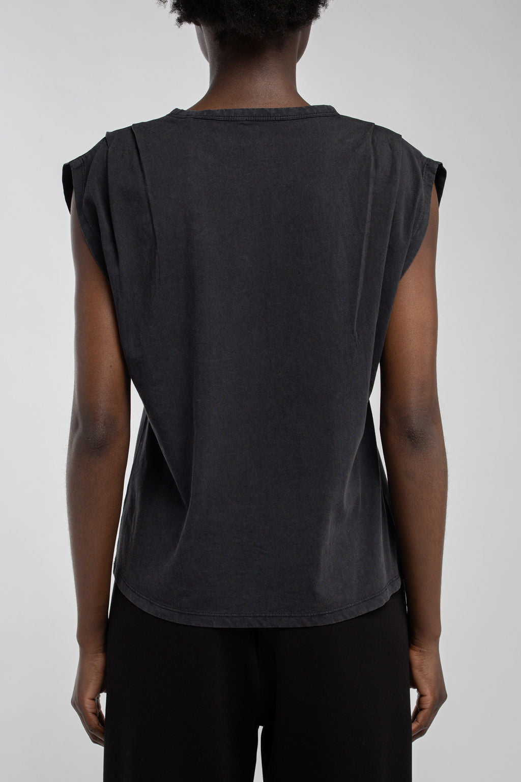 T-shirt col rond T-AIMY MC NOIR