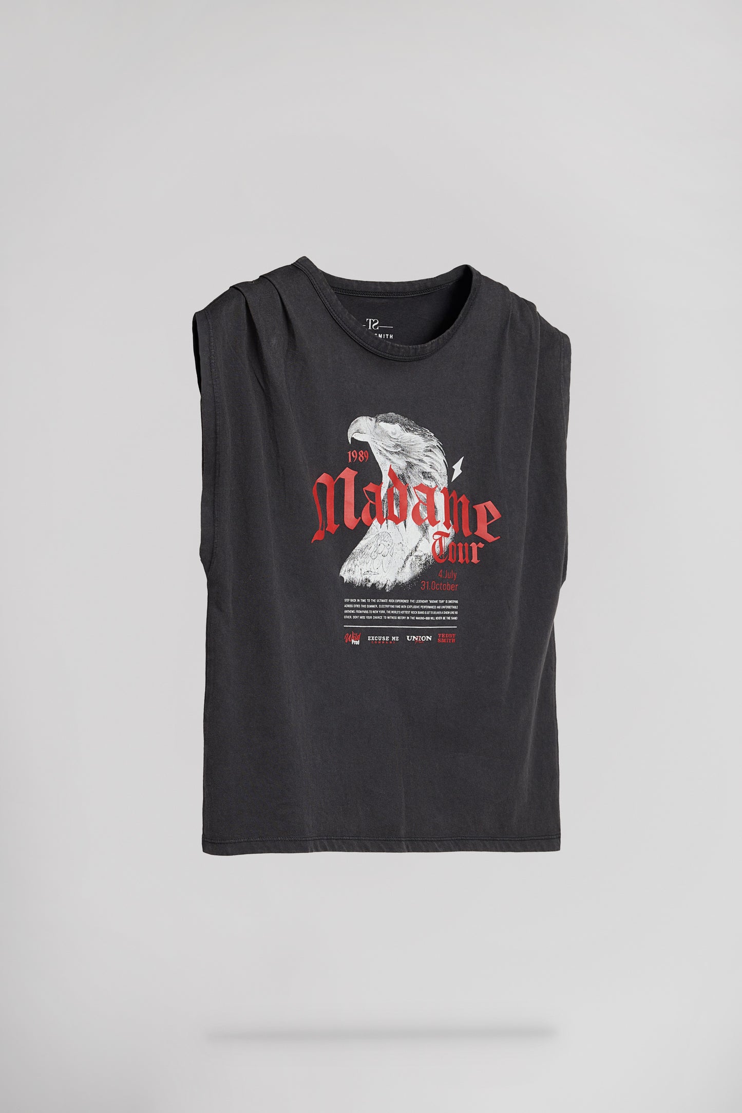 T-shirt col rond T-AIMY MC NOIR