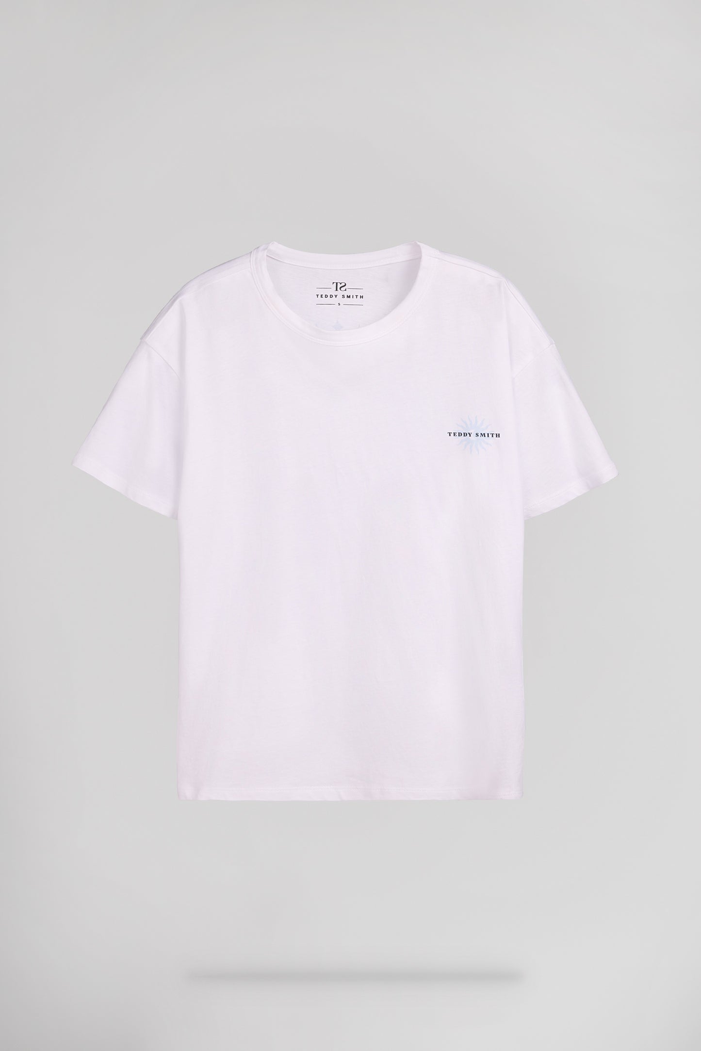 T-shirt oversize T-LEYANE MC BLANC