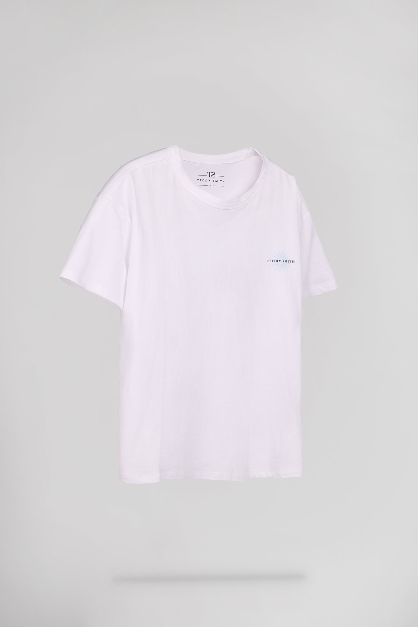 T-shirt oversize T-LEYANE MC BLANC