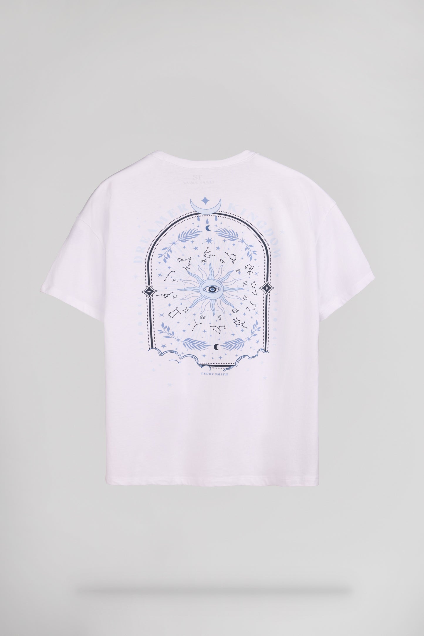 T-shirt oversize T-LEYANE MC BLANC