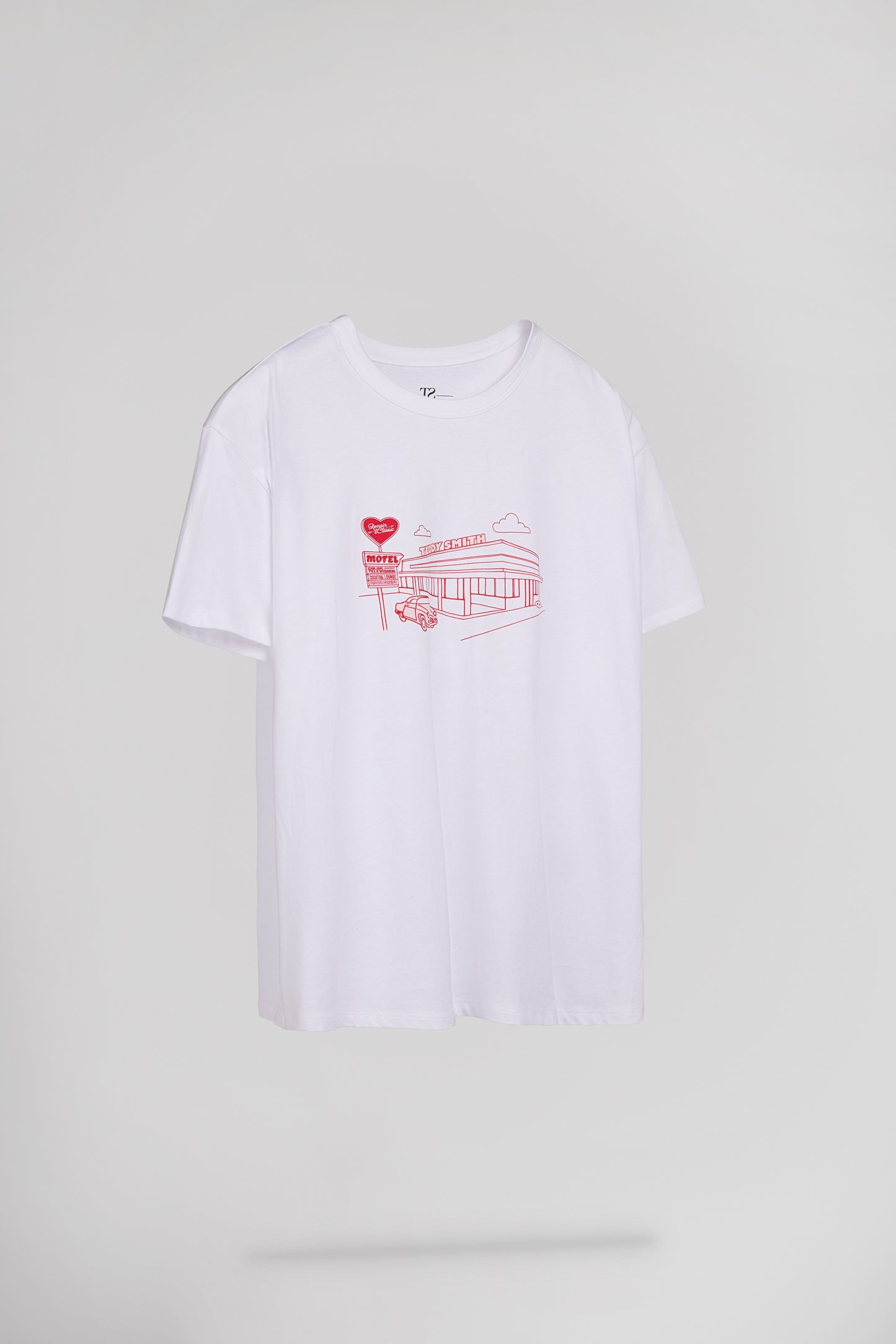 T-shirt oversize T-LEY MC BLANC