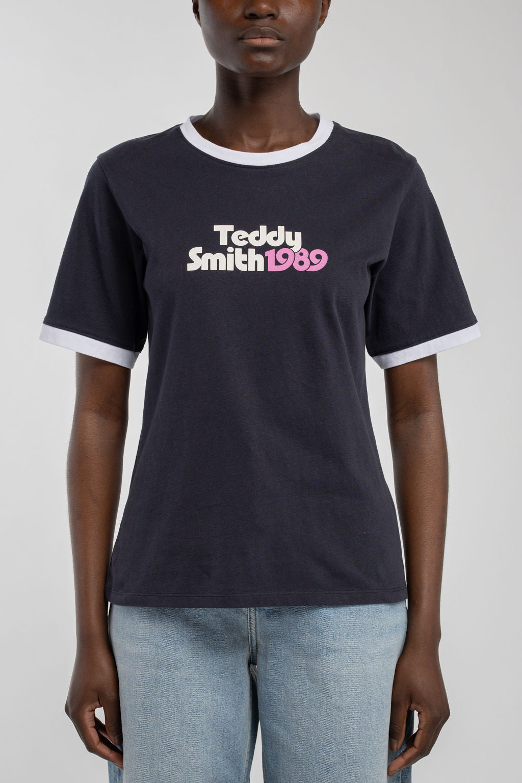 T-shirt T-VINTAGE MC DARK NAVY