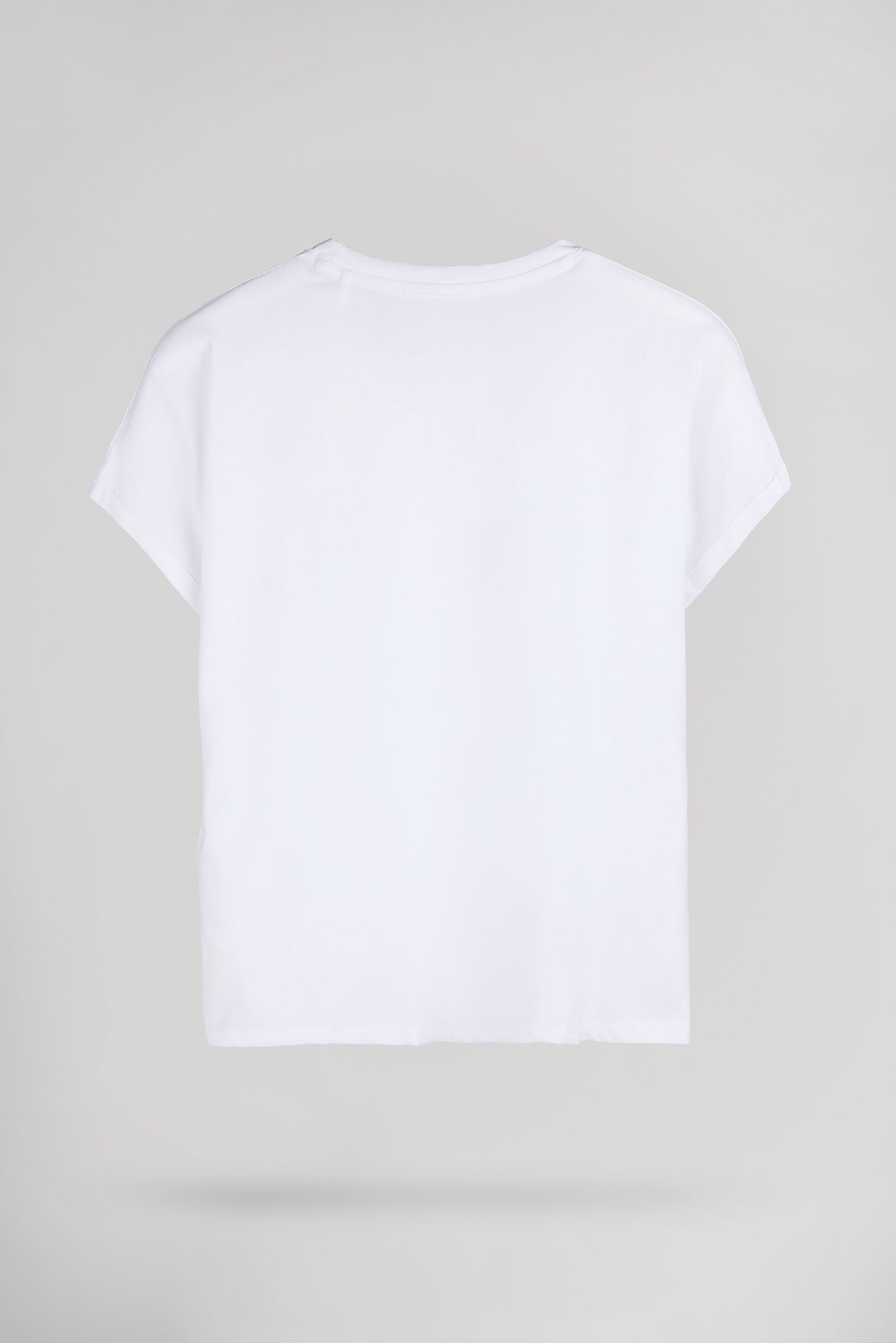 T-shirt strass T-DIANA MC BLANC