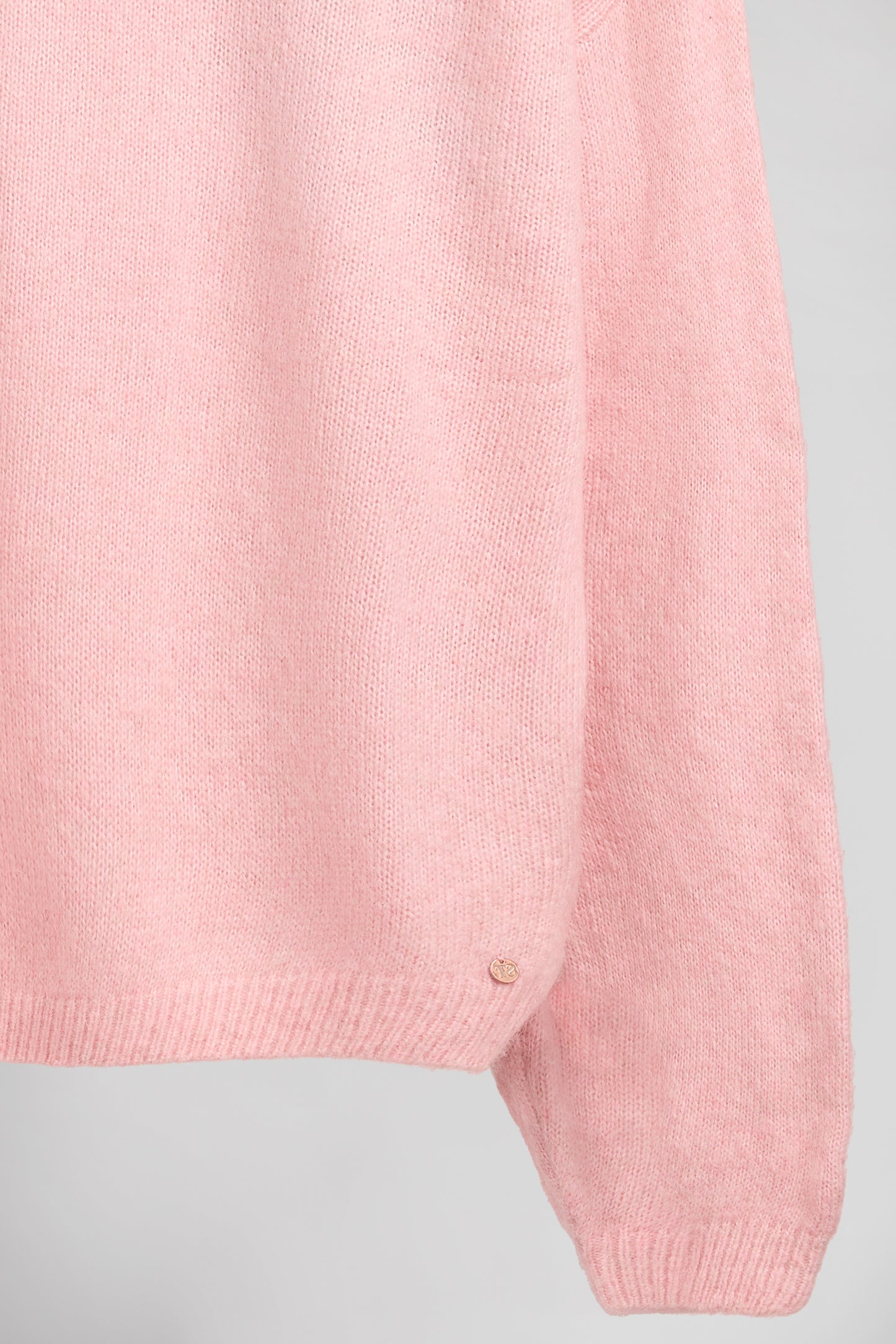 Pull col rond P-KACIE SWEET ROSE