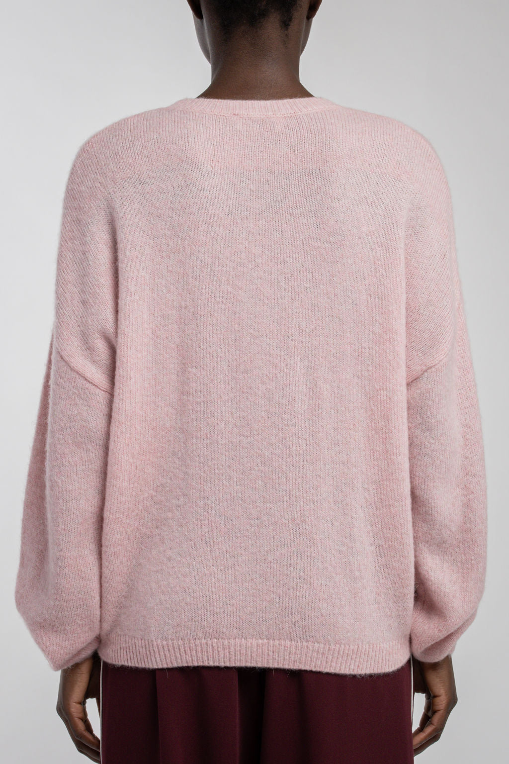 Pull col rond P-KACIE SWEET ROSE