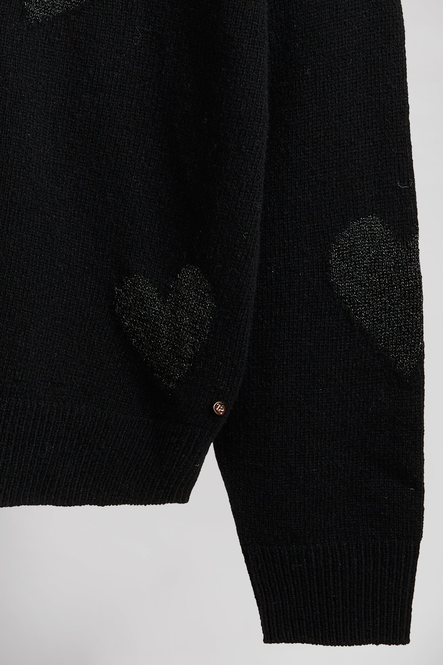 Pull col rond P-NELL NOIR